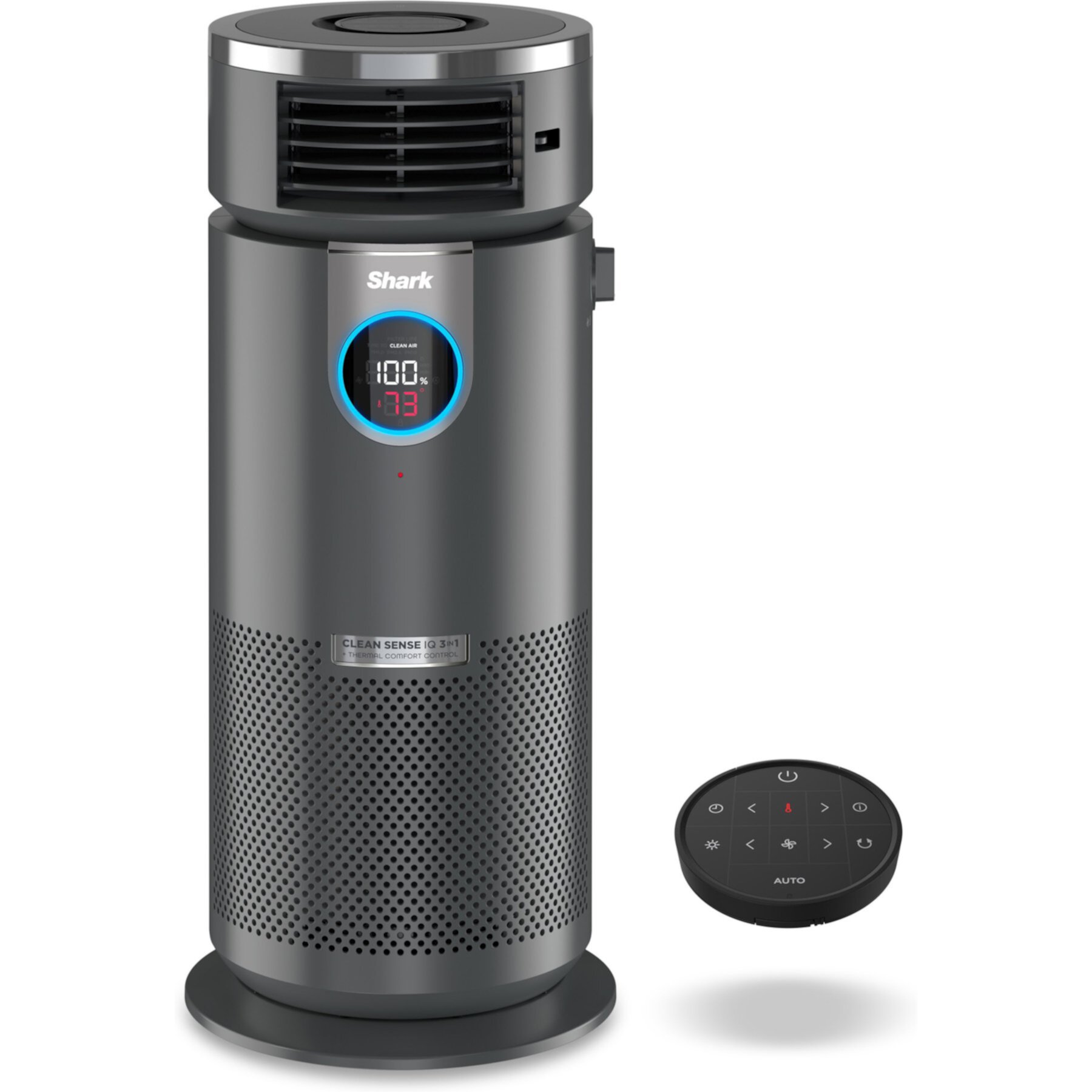 Shark HC45 3-in-1 with True HEPA Air Purifier, Ninja Dark Grey Shark