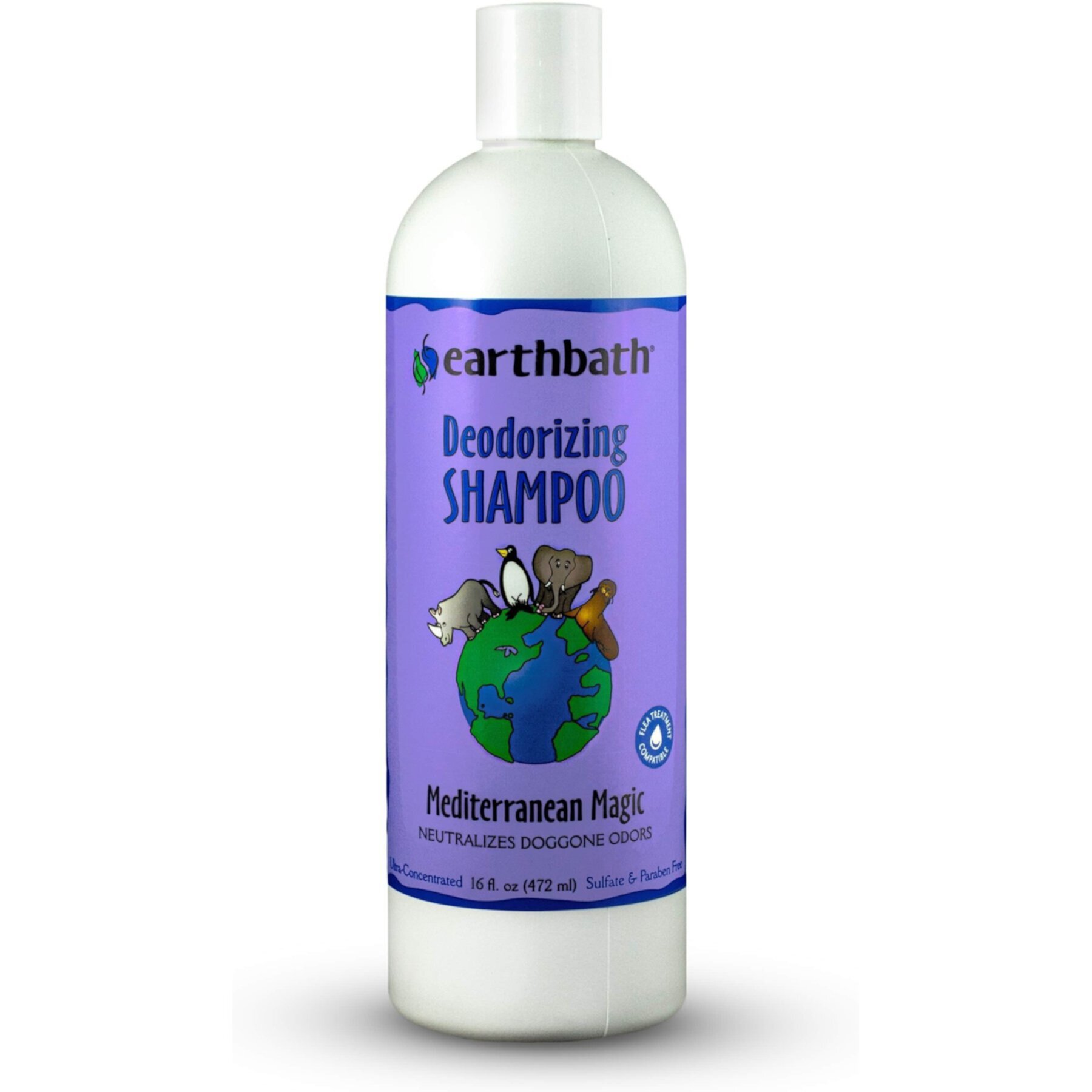 Earthbath Deodorizing Rosemary Dog & Cat Shampoo earthbath