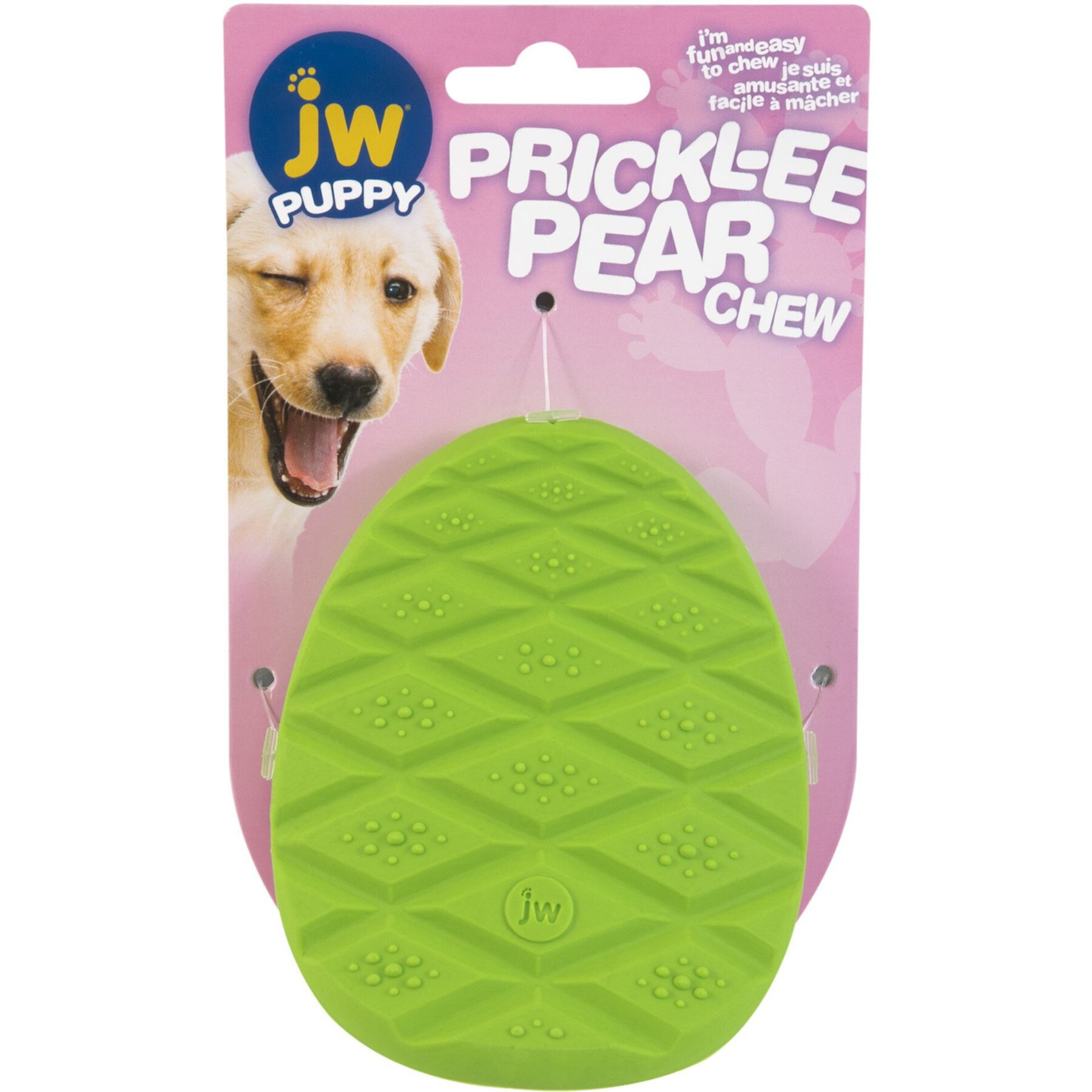 JW Pet Prickly Pear Chew Dog Toy, Green JW Pet