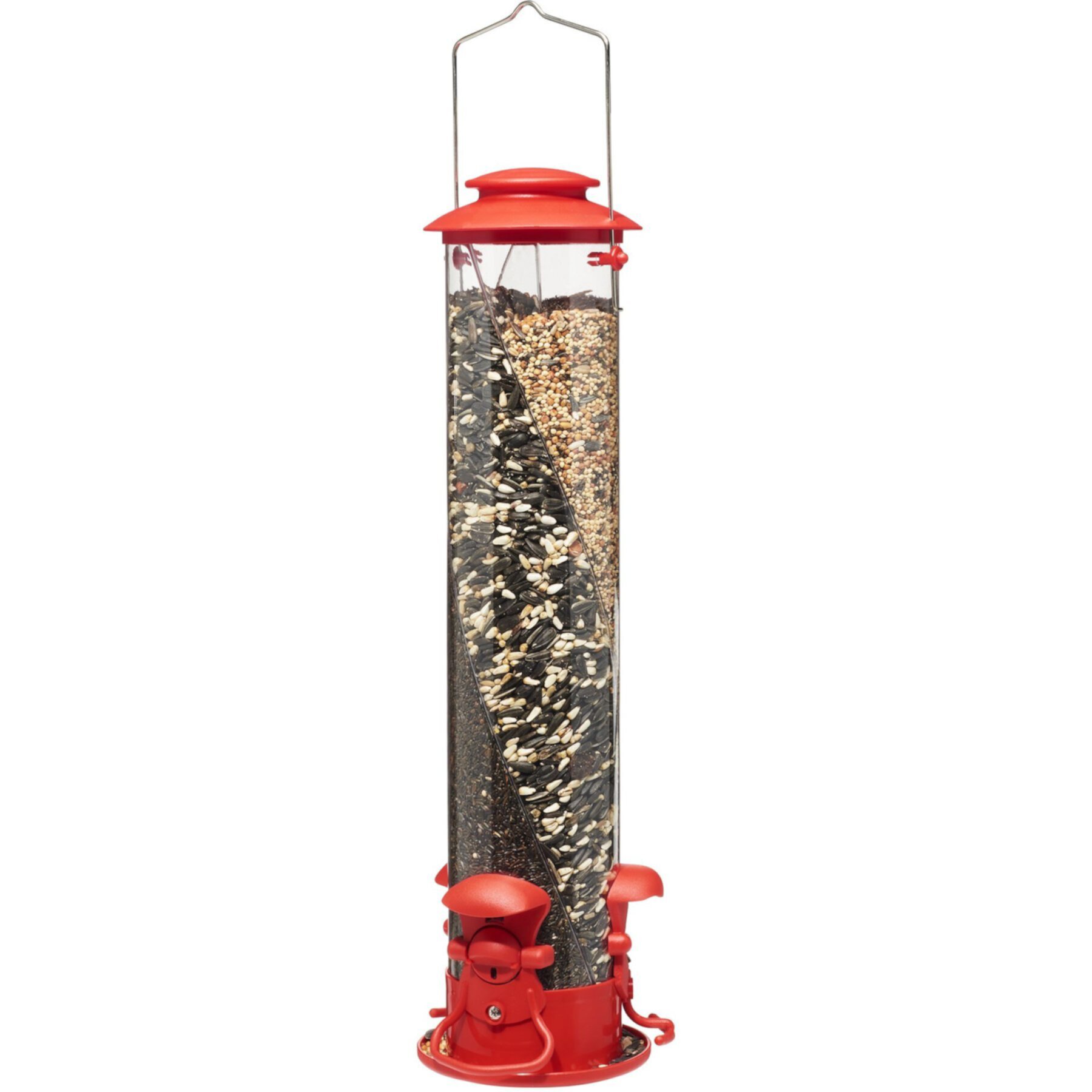 North States Triple Twist Tube Bird Feeder North States