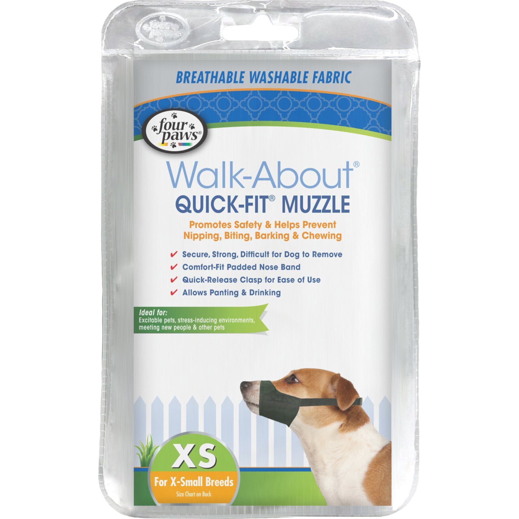 Four Paws Quick-Fit Dog Muzzle Four Paws