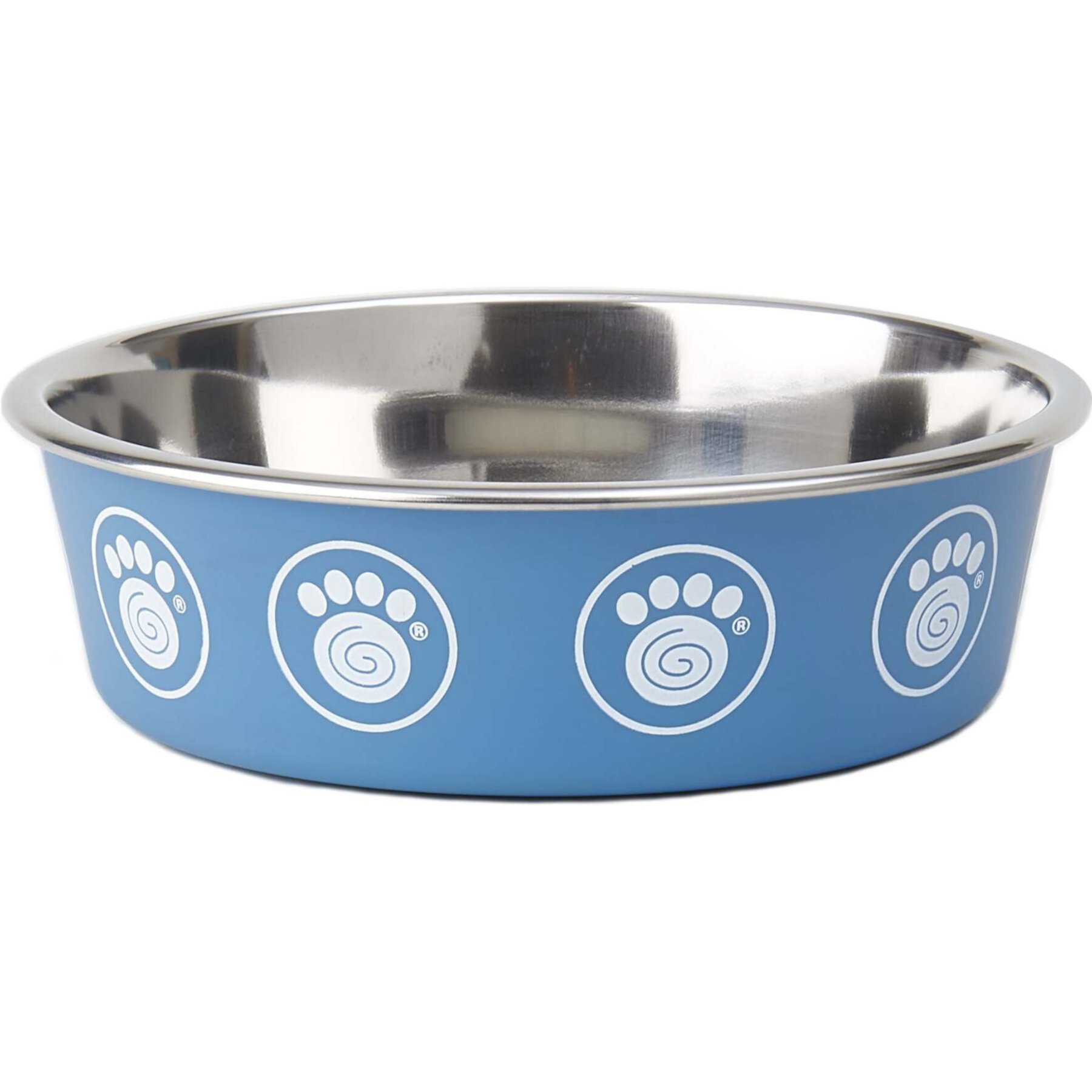 PetRageous Designs Capri Stainless-Steel Dog Bowl, Blue Petrageous Designs