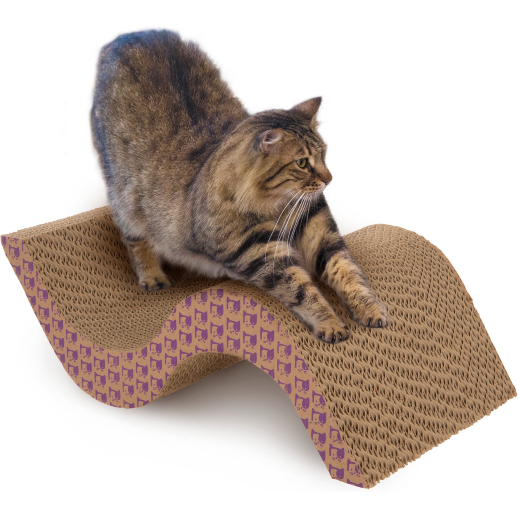 SmartyKat Super Scratcher Scroll Catnip Infused Cat Scratcher Smartykat