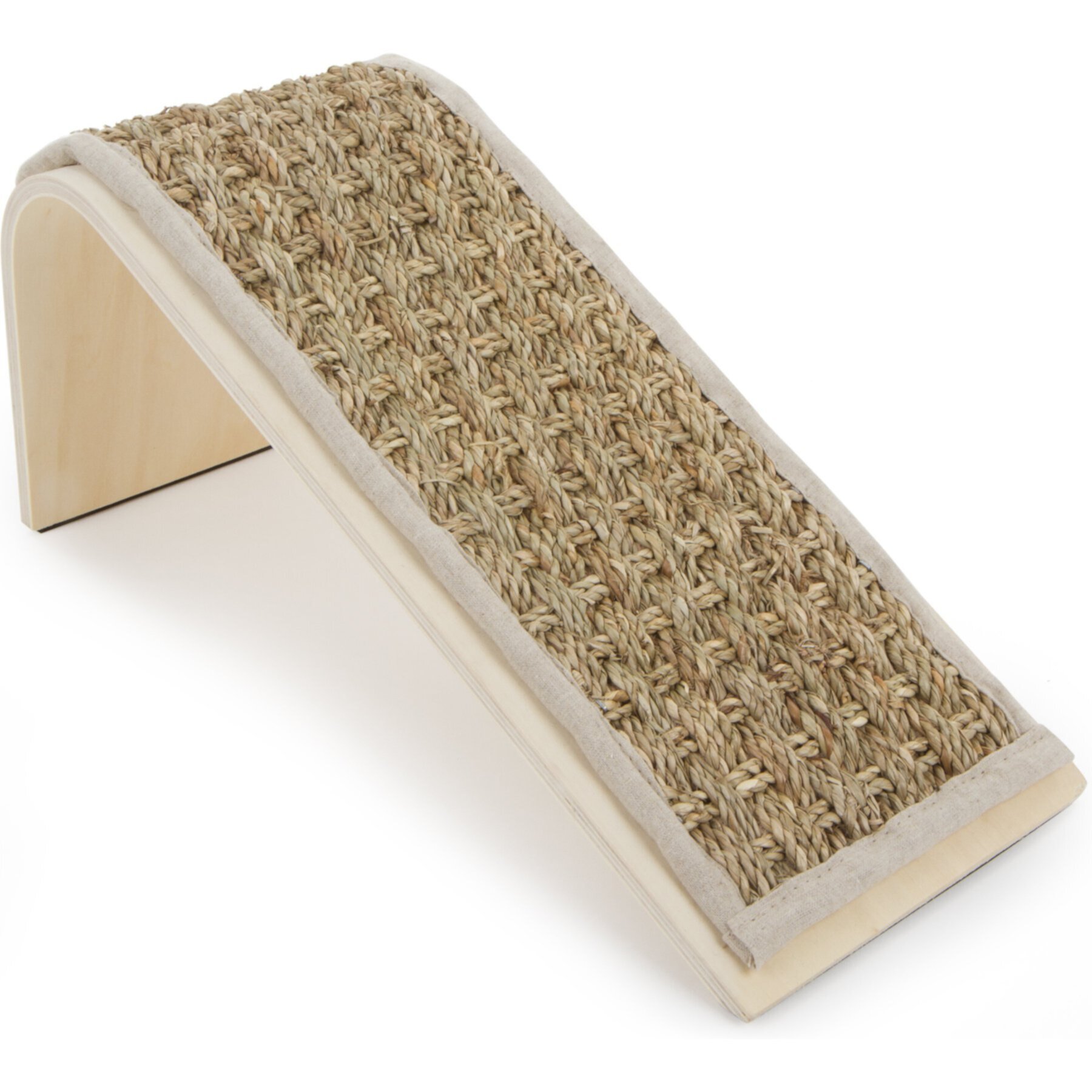 Petlinks Sea Ramp Seagrass Cat Scratcher Toy with Catnip Petlinks