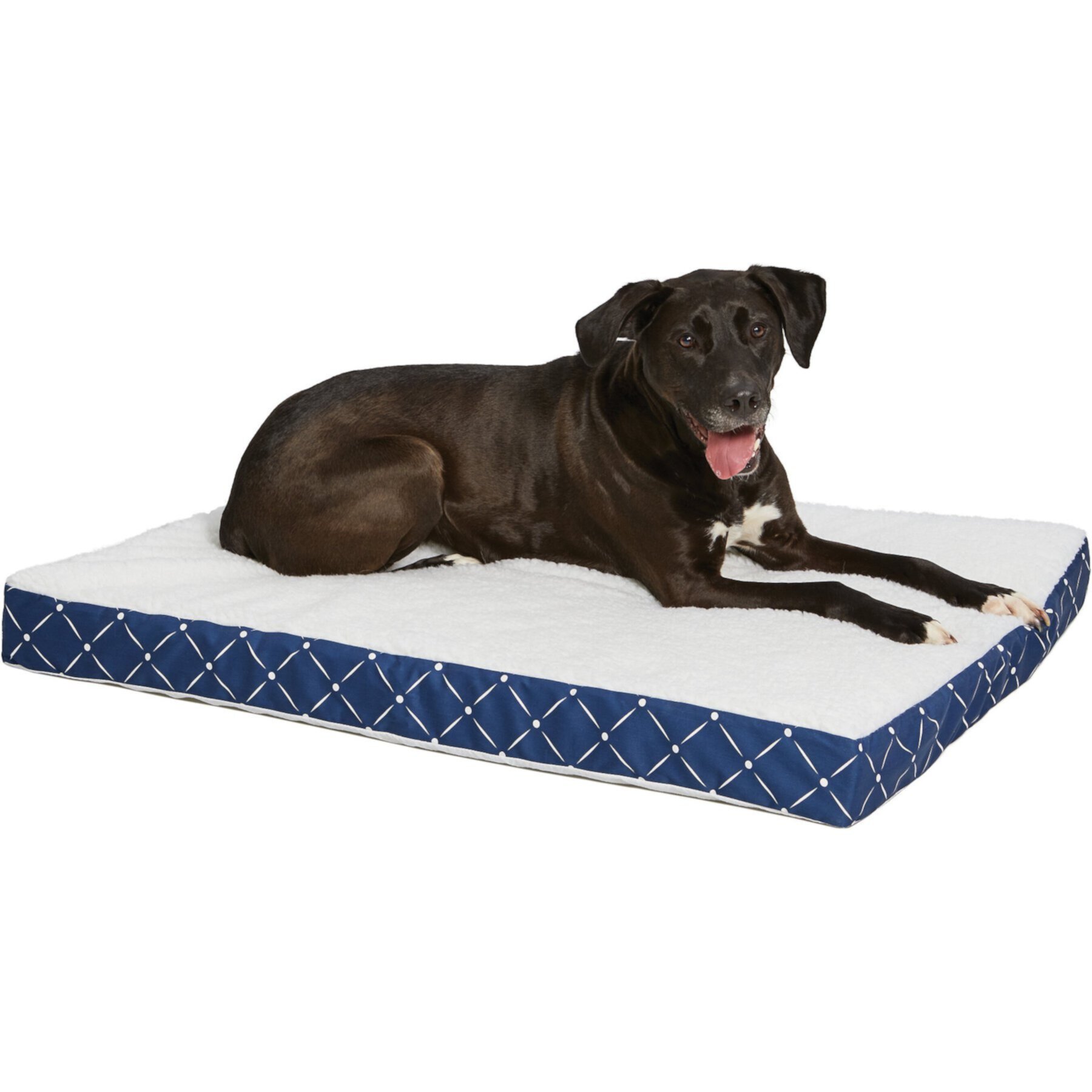 MidWest QuietTime Couture Donovan Orthopedic Pillow Dog Bed with Removable Cover Midwest