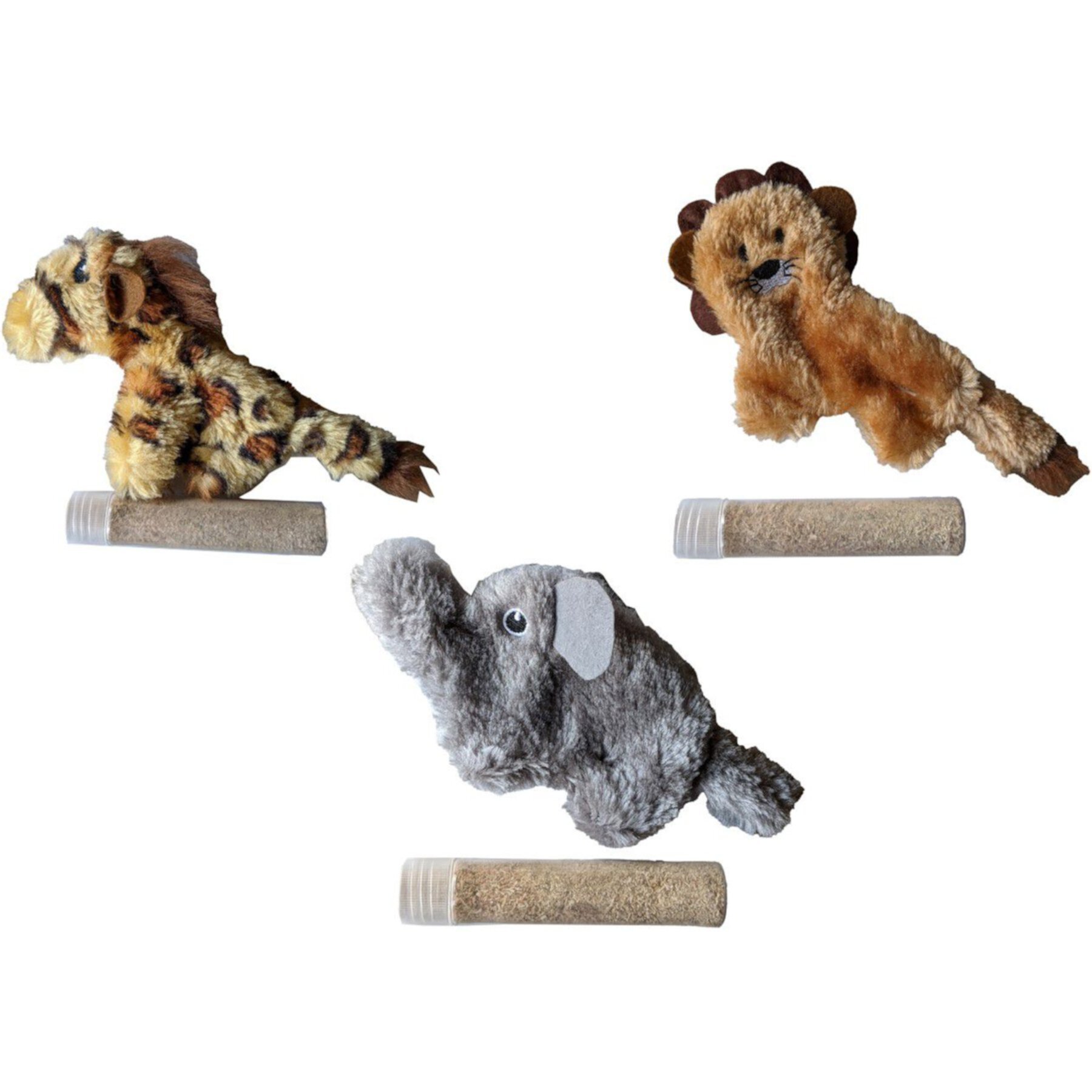 Ethical Pet Refillable Cat Chew Toy with Catnip, Assorted Ethical Pet