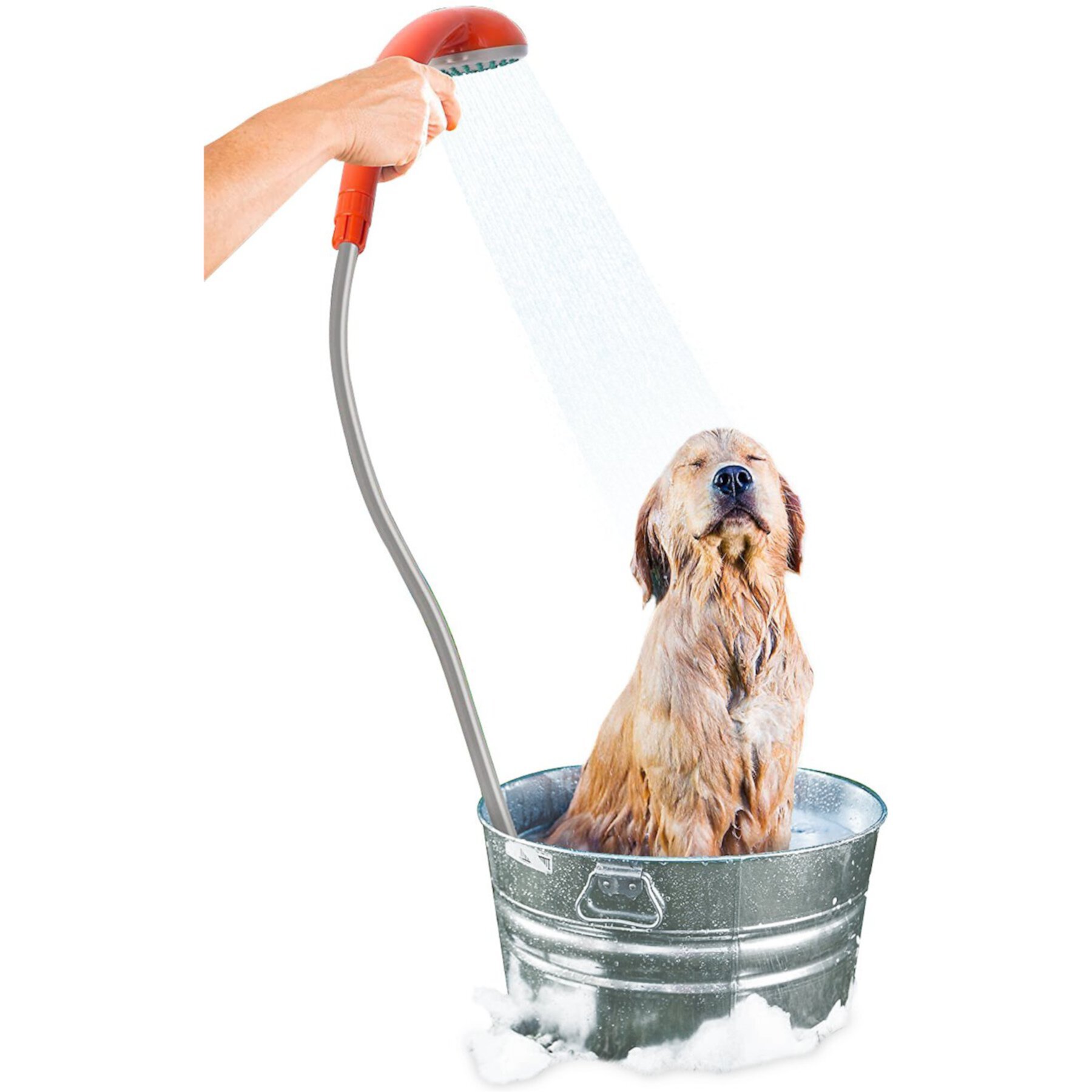 Ivation Handheld Portable Dog, Cat & Horse Shower Ivation