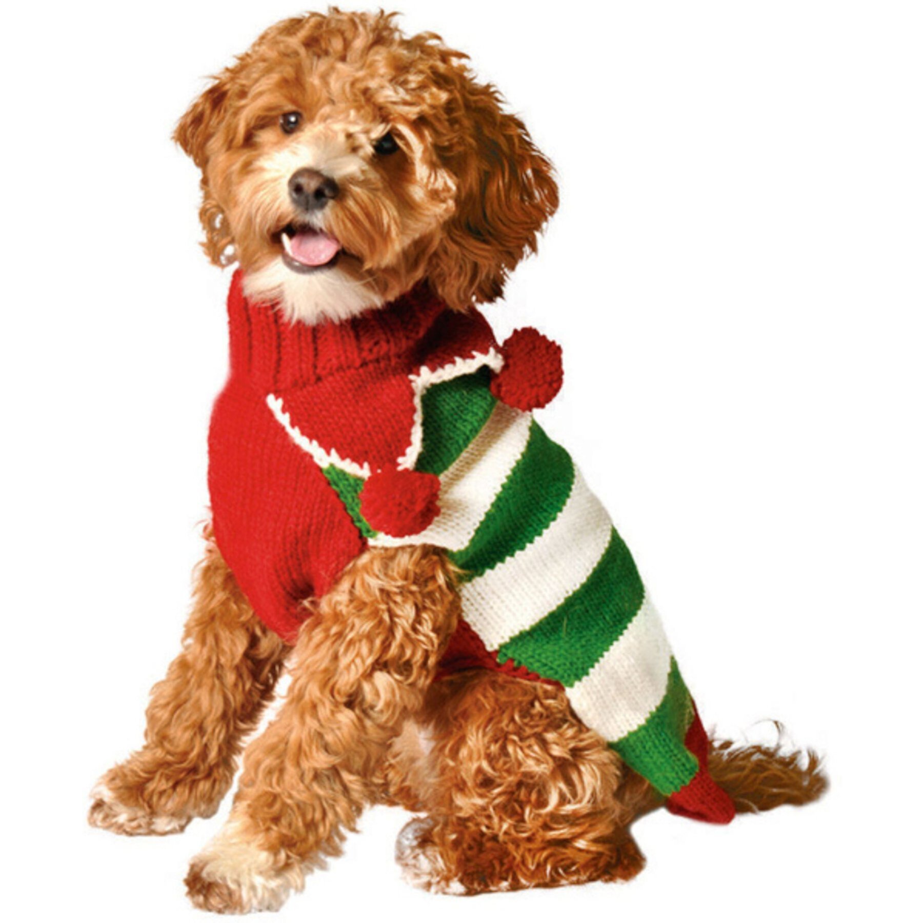 Chilly Dog Christmas Elf Dog & Cat Sweater Chilly Dog