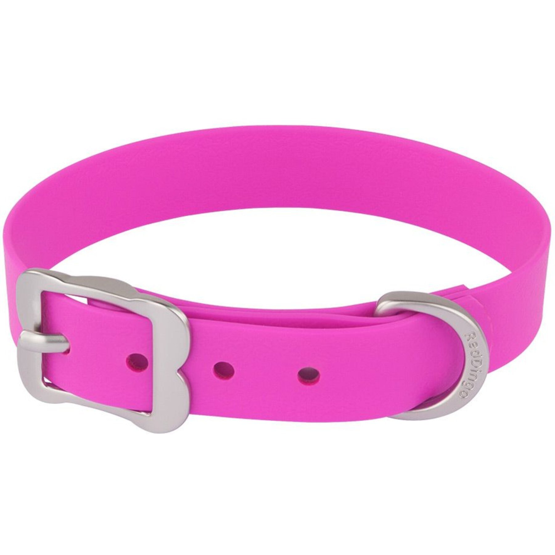 Red Dingo Vivid PVC Dog Collar Red Dingo