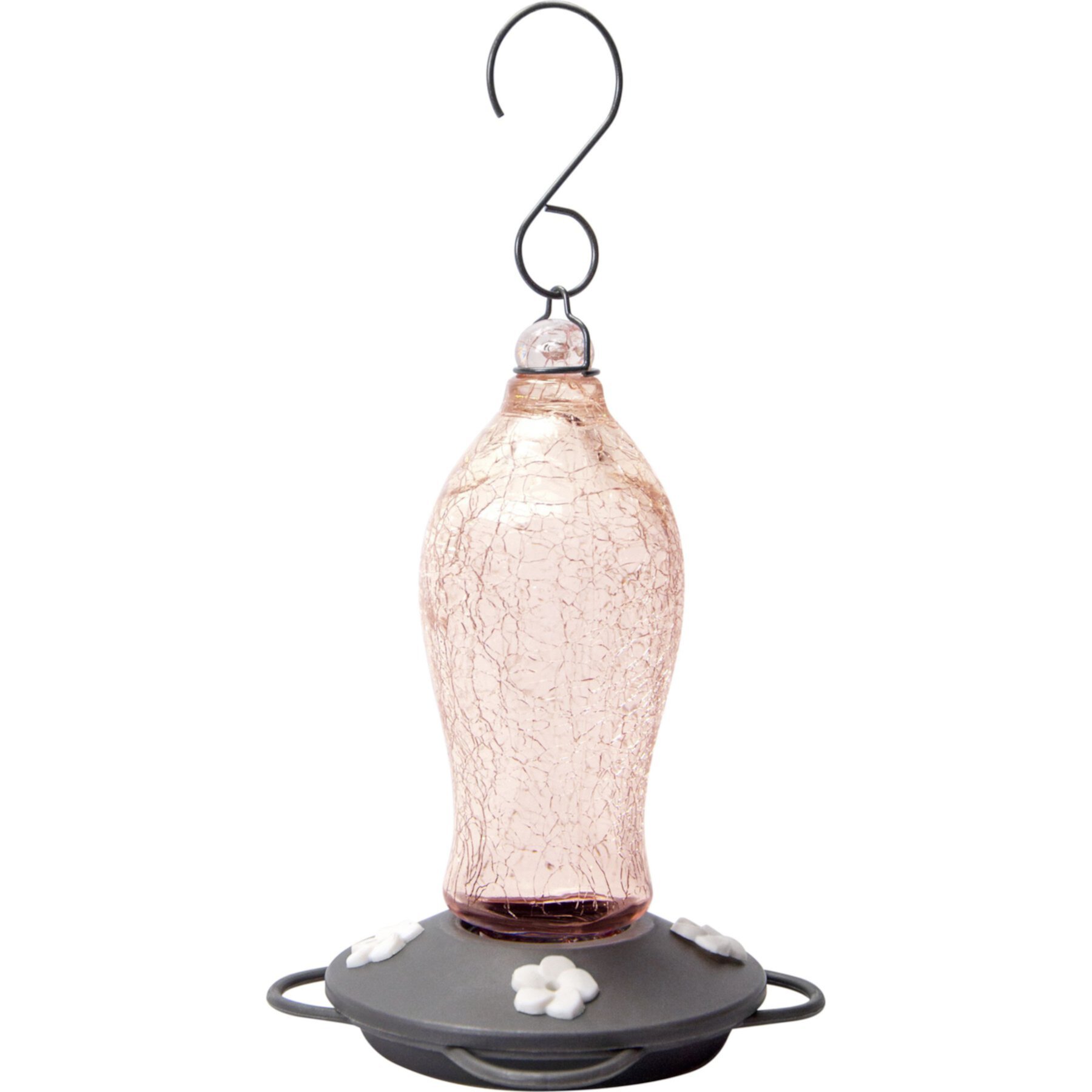 Natures Way Bird Products Artisan Gravity Hummingbird Feeder, Pink, 16-oz Natures Way Bird Products