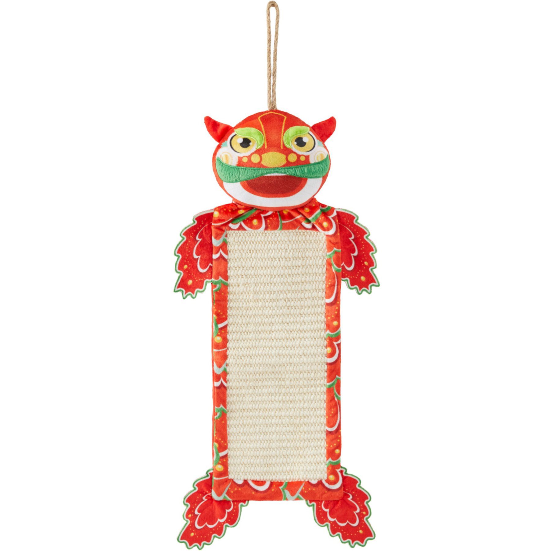 Frisco Lunar New Year Dragon Scratcher Cat Toy Frisco