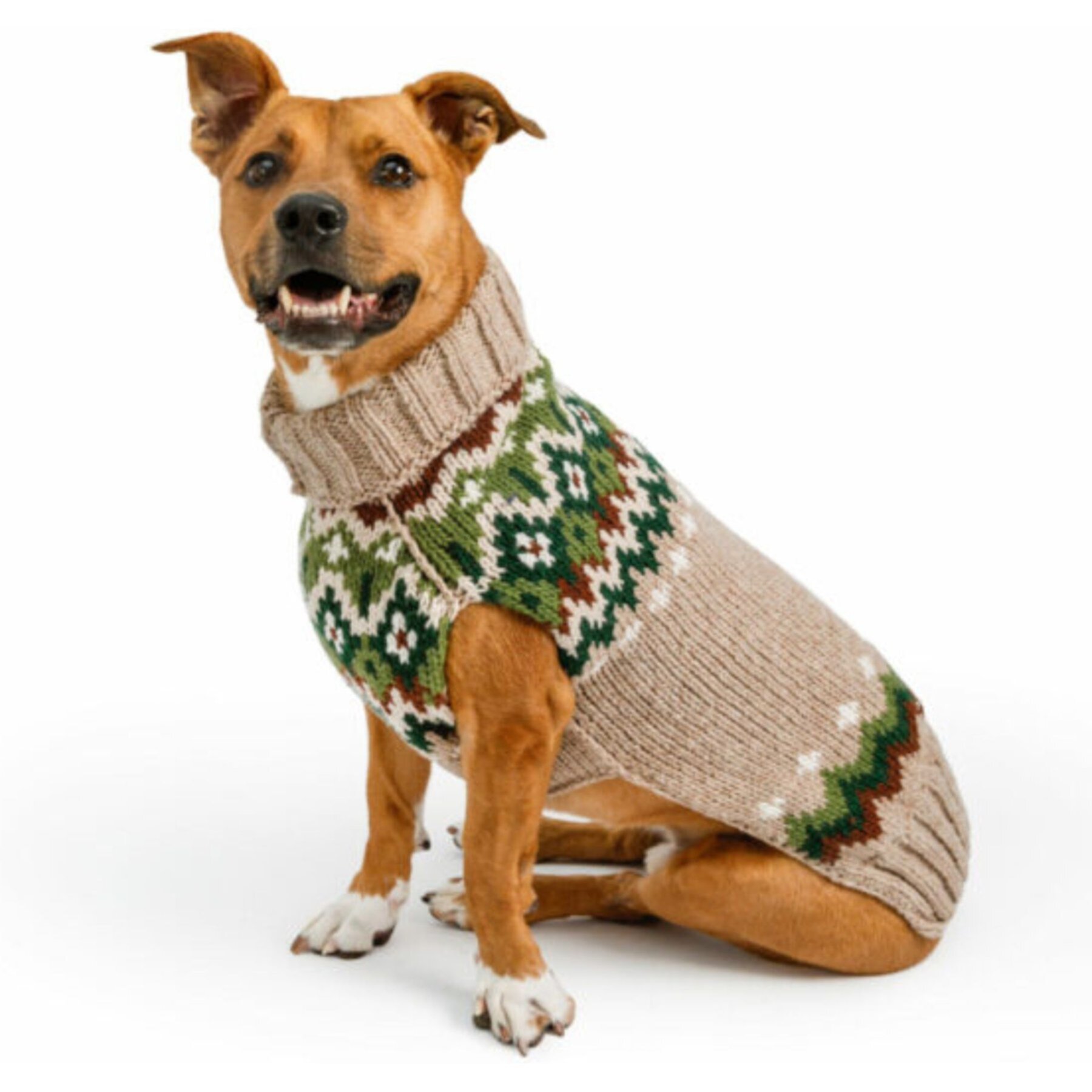 Chilly Dog Raggwool Fairisle Dog & Cat Sweater Chilly Dog