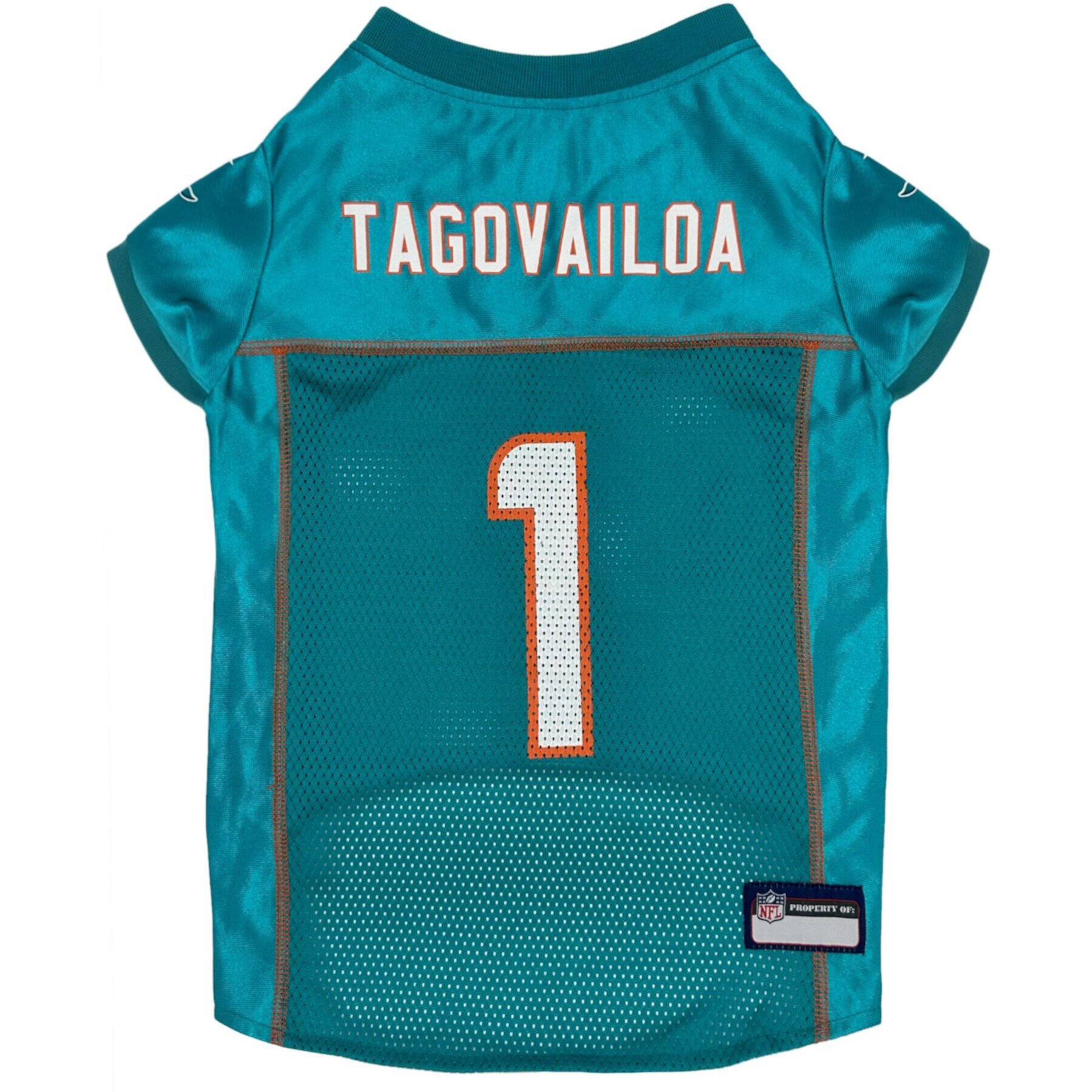 Pets First NFLPA Tua Tagovailoa Dog & Cat Jersey Pets First