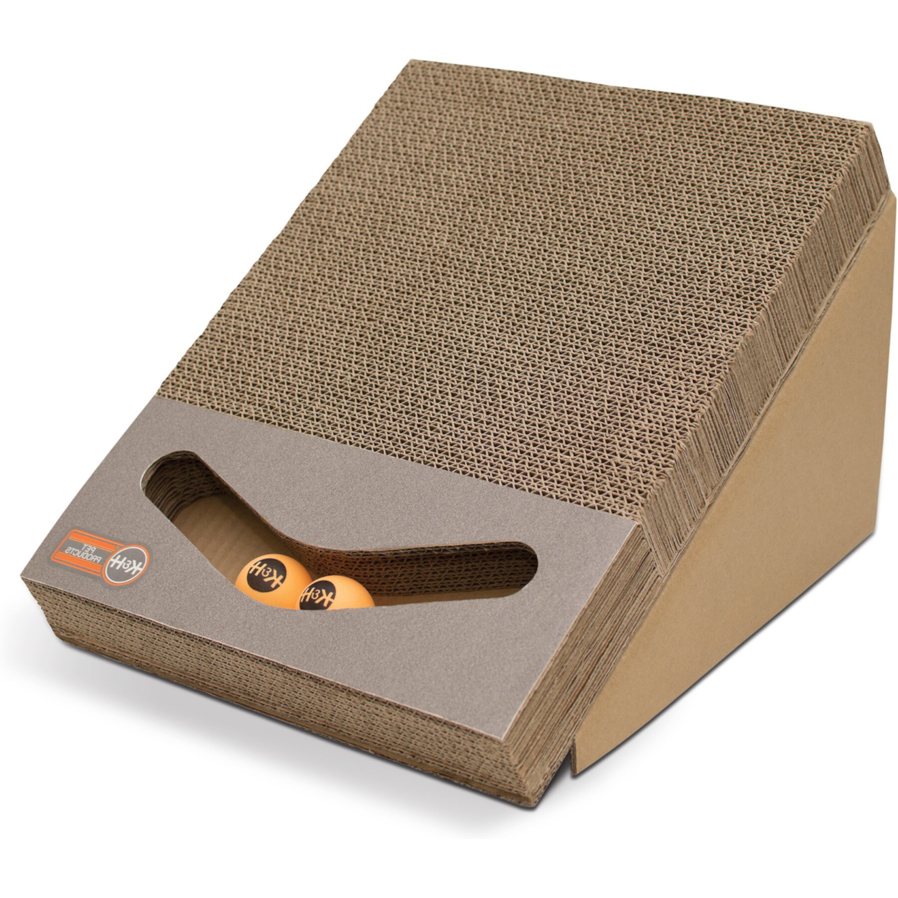 K&H Pet Products Scratch, Ramp & Track Cat Scratcher Toy with Catnip K&H Pet Products