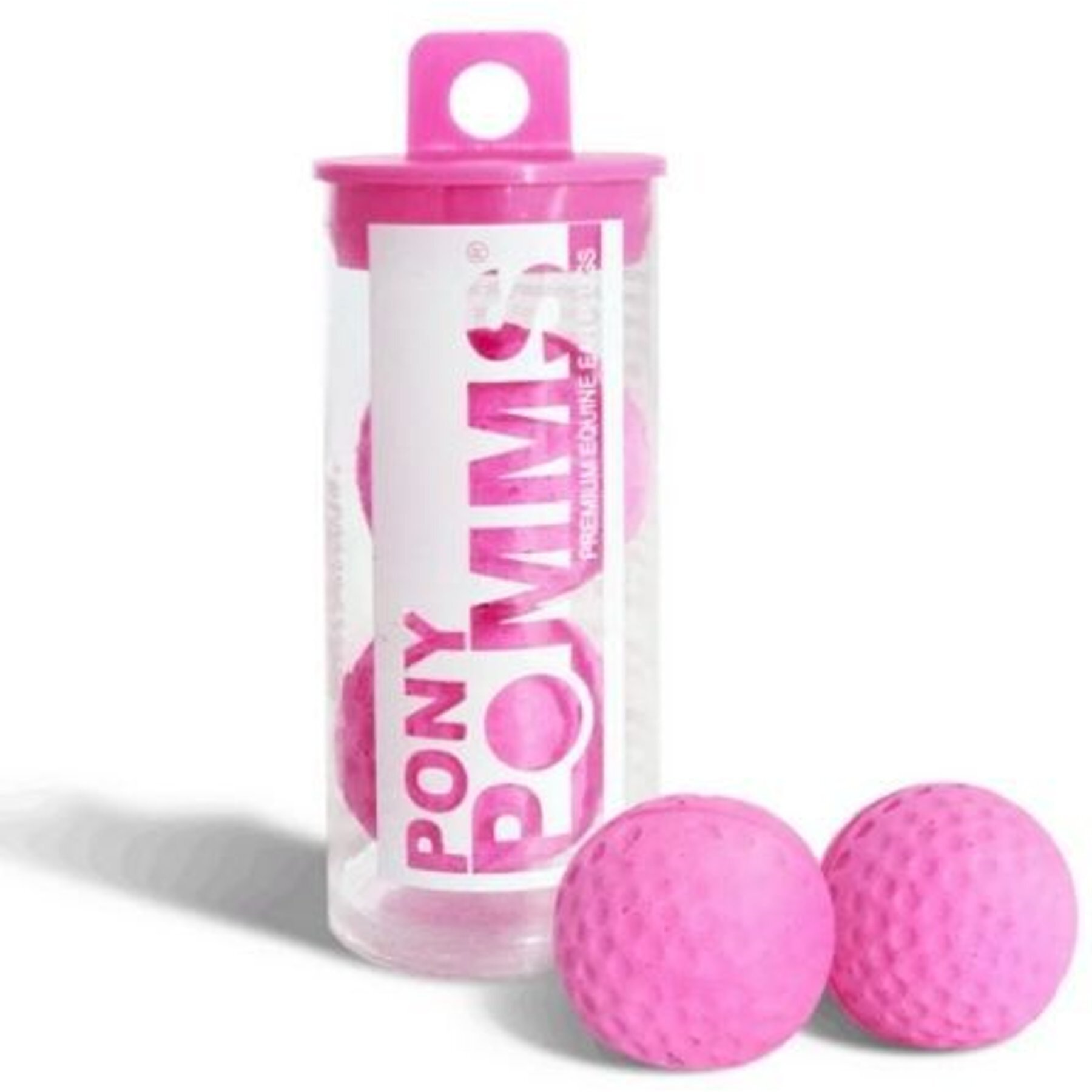 Equine Healthcare International Pomms - Pony Ear Plugs 14HH or Smaller, Pink Equine Healthcare International