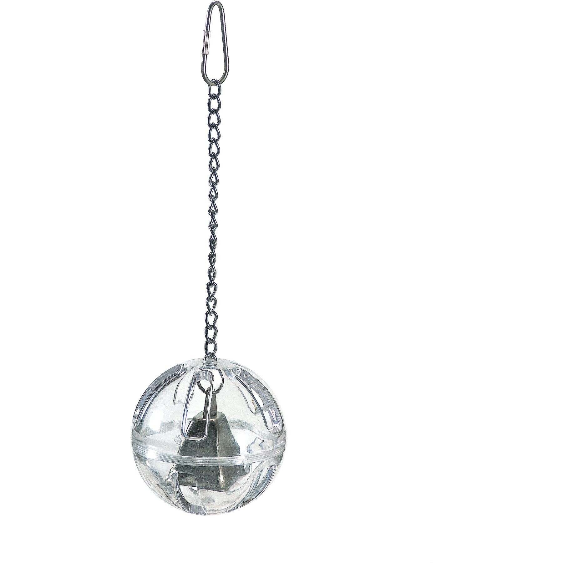 Caitec Featherland Paradise foraging Ball with Bell Bird Toy Caitec