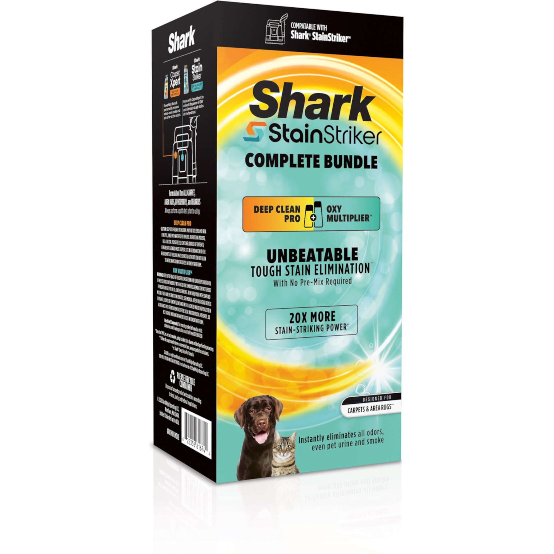 Shark StainStriker Complete Bundle Portable Cleaner, Yellow Shark