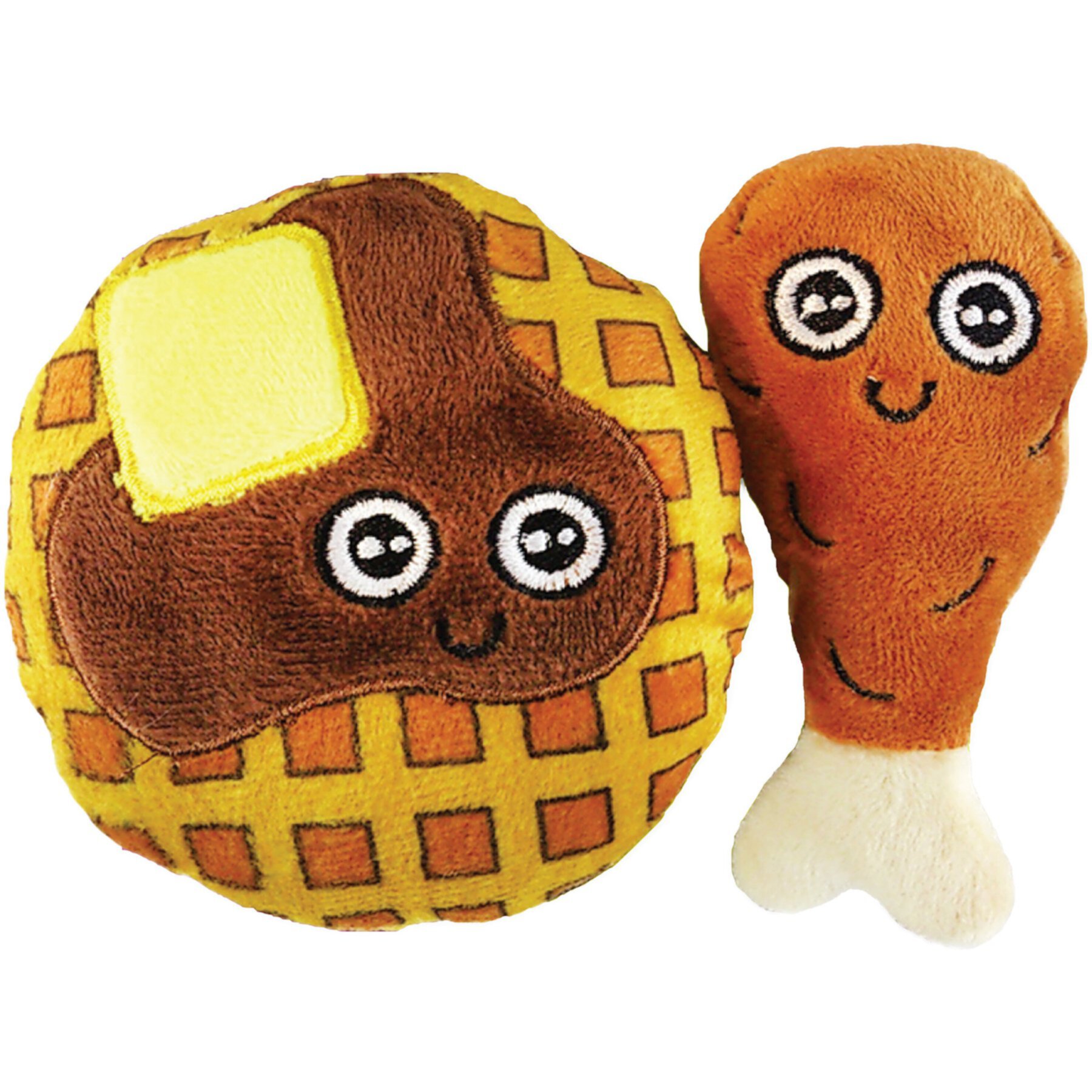 Mad Cat Chicken N' Waffles Catnip & Silvervine Cat Toy Mad Cat