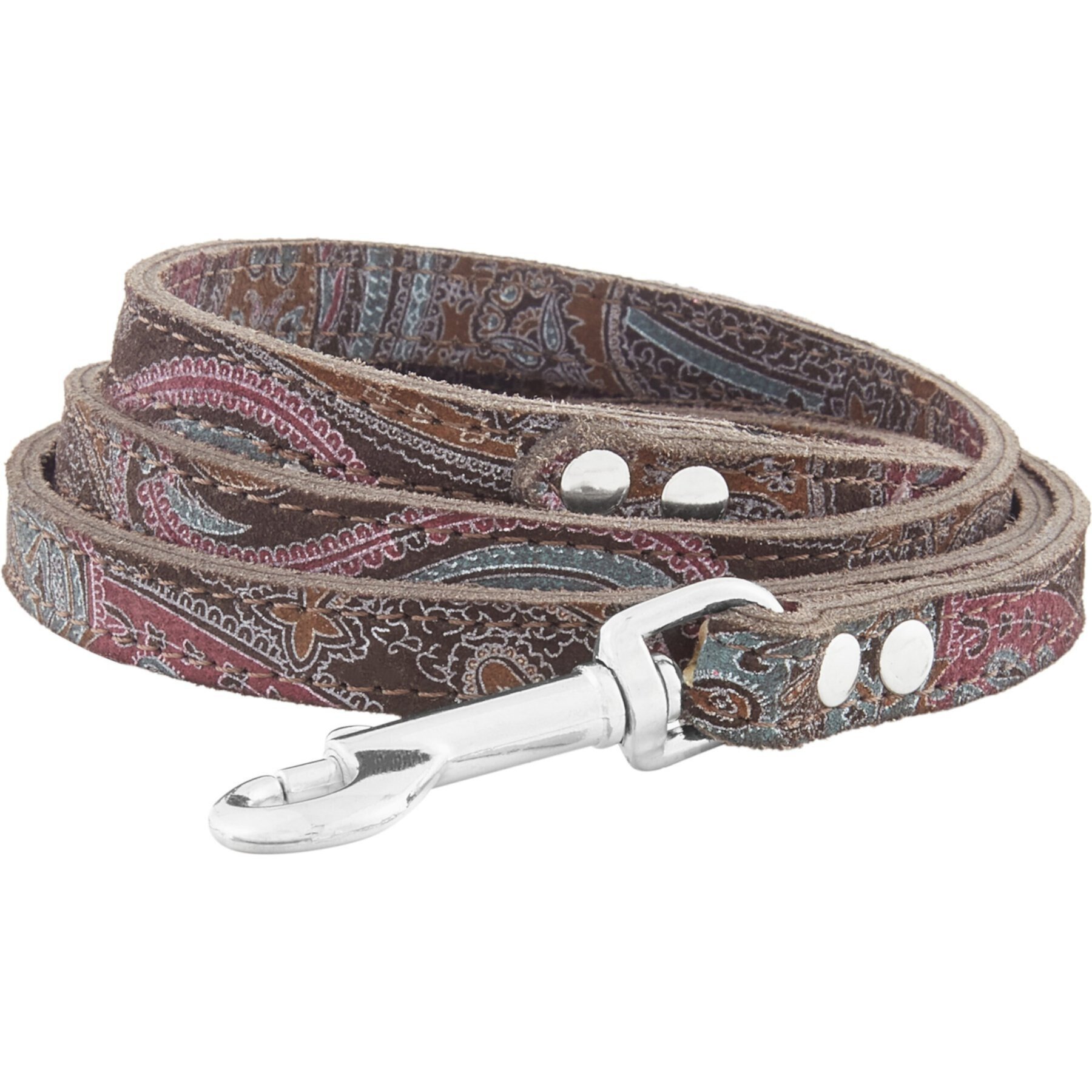 OmniPet Paisley Leather Dog Leash OmniPet