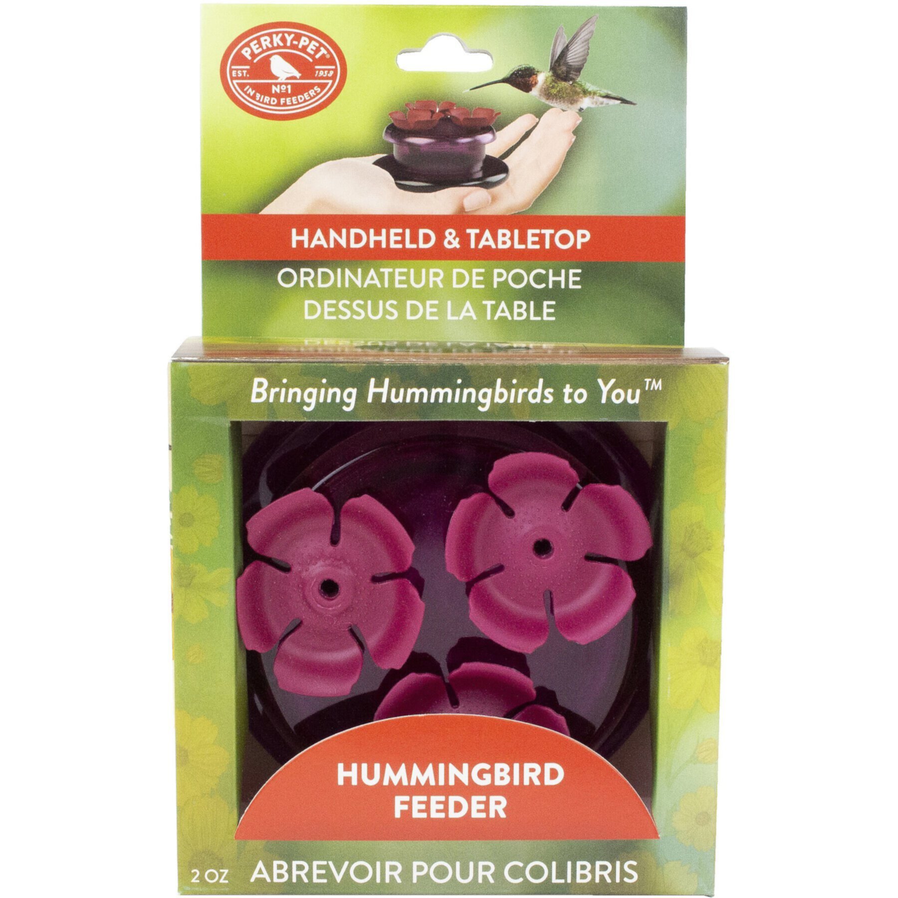 Perky-Pet Handheld & Tabletop Hummingbird Feeder Perky-Pet