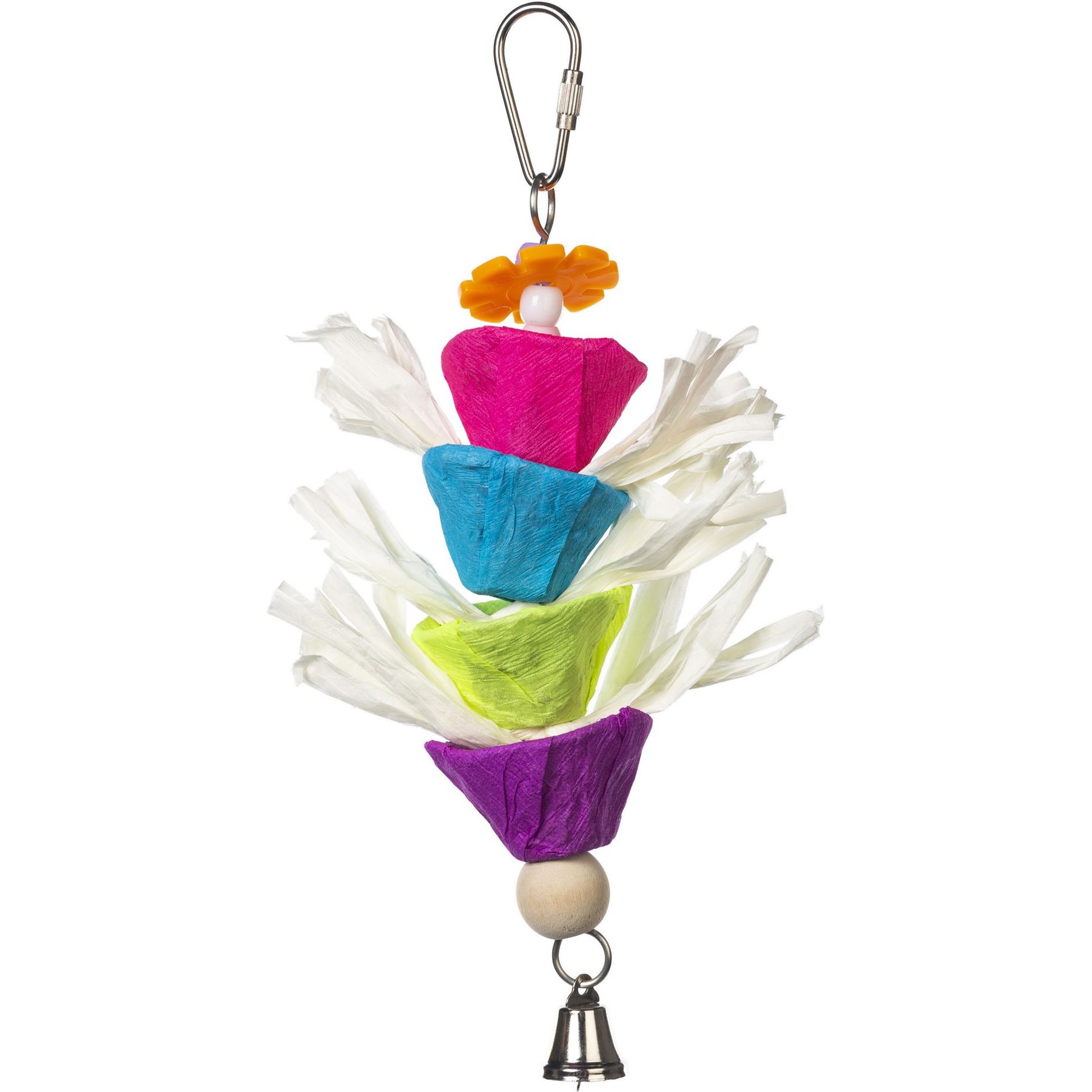 Prevue Pet Products Playfuls Raincatcher Bird Toy, Multicolor Prevue Pet Products