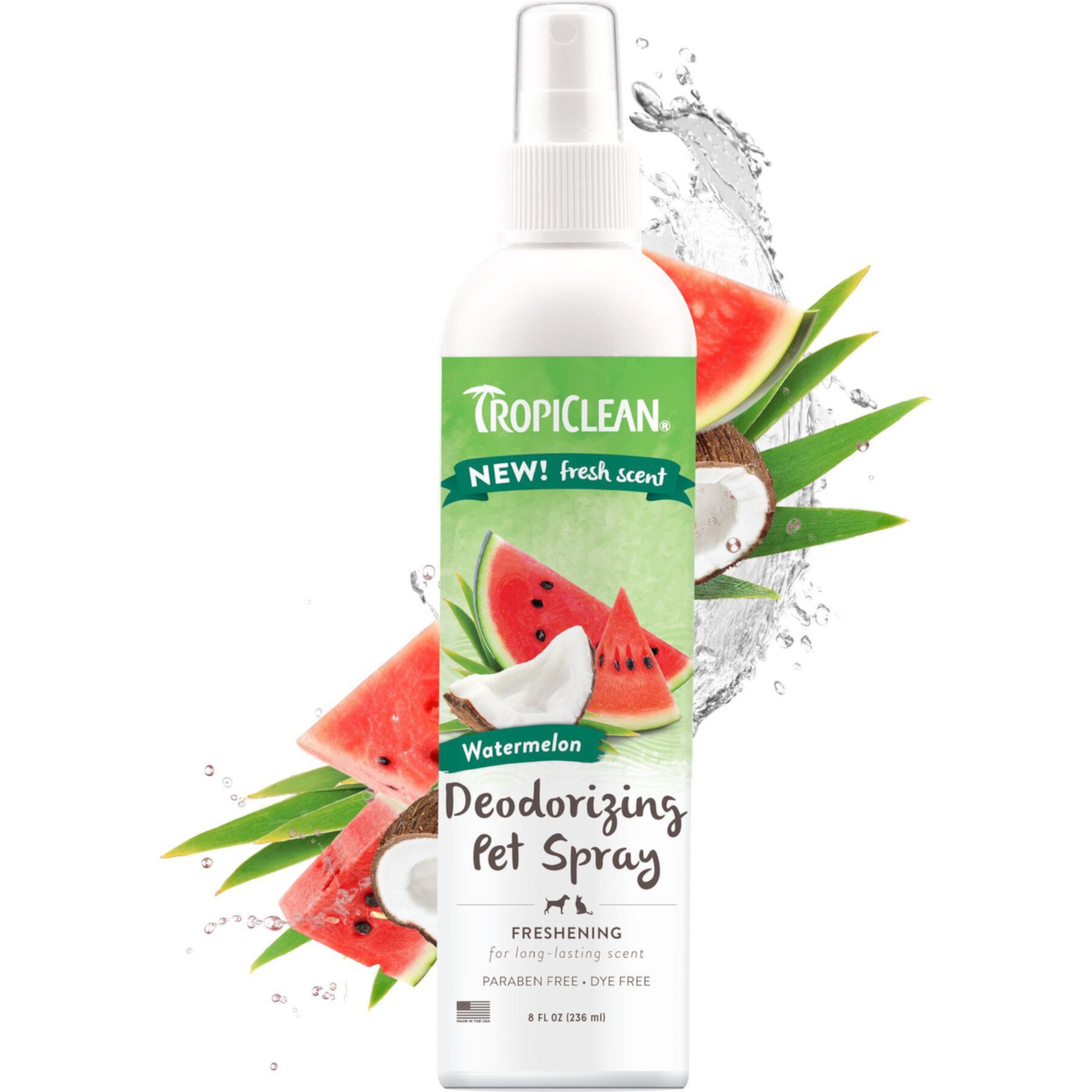 TropiClean Watermelon Dog Deodorizing Spray TropiClean