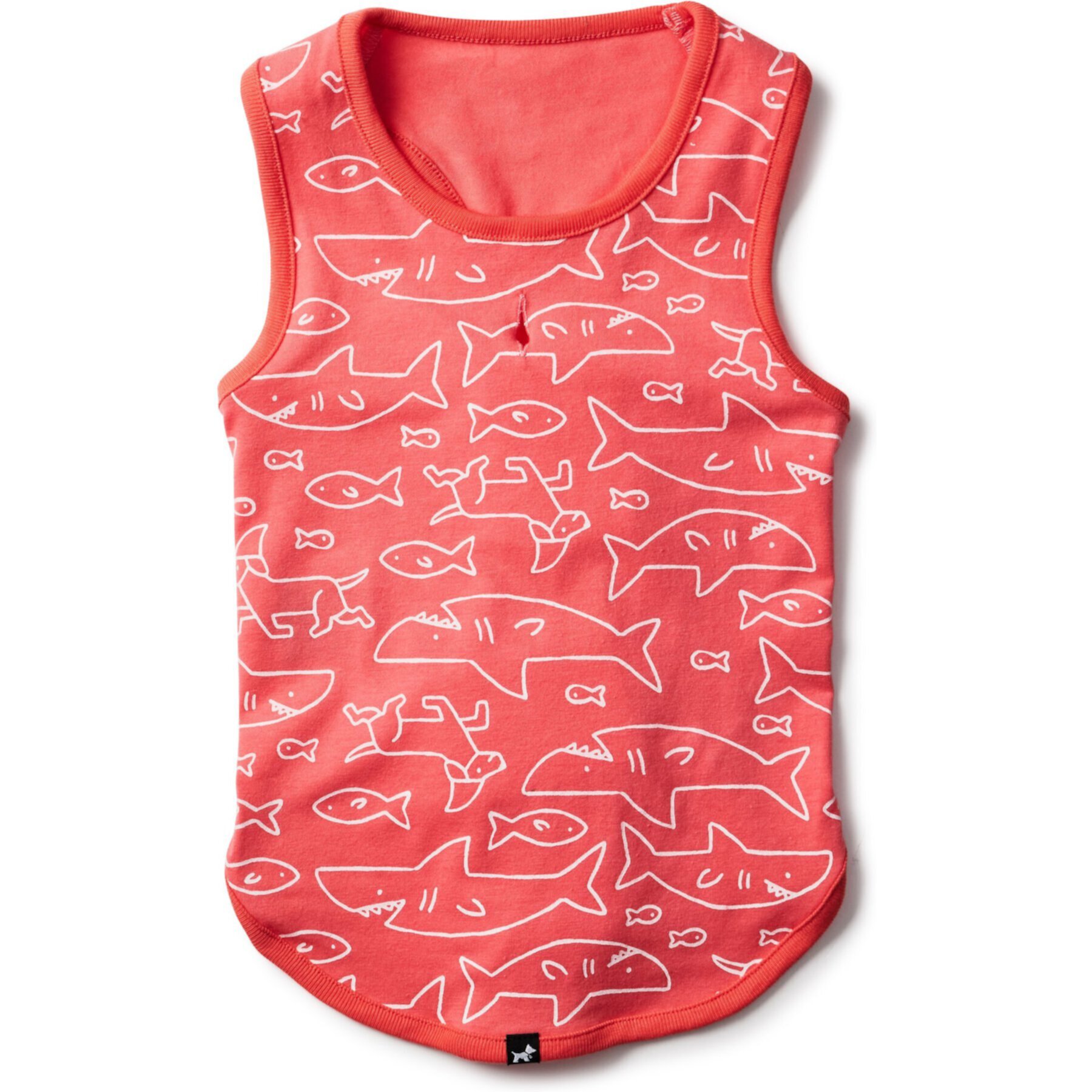 Hotel Doggy Dog Tank Top, Fiery Red Hotel Doggy