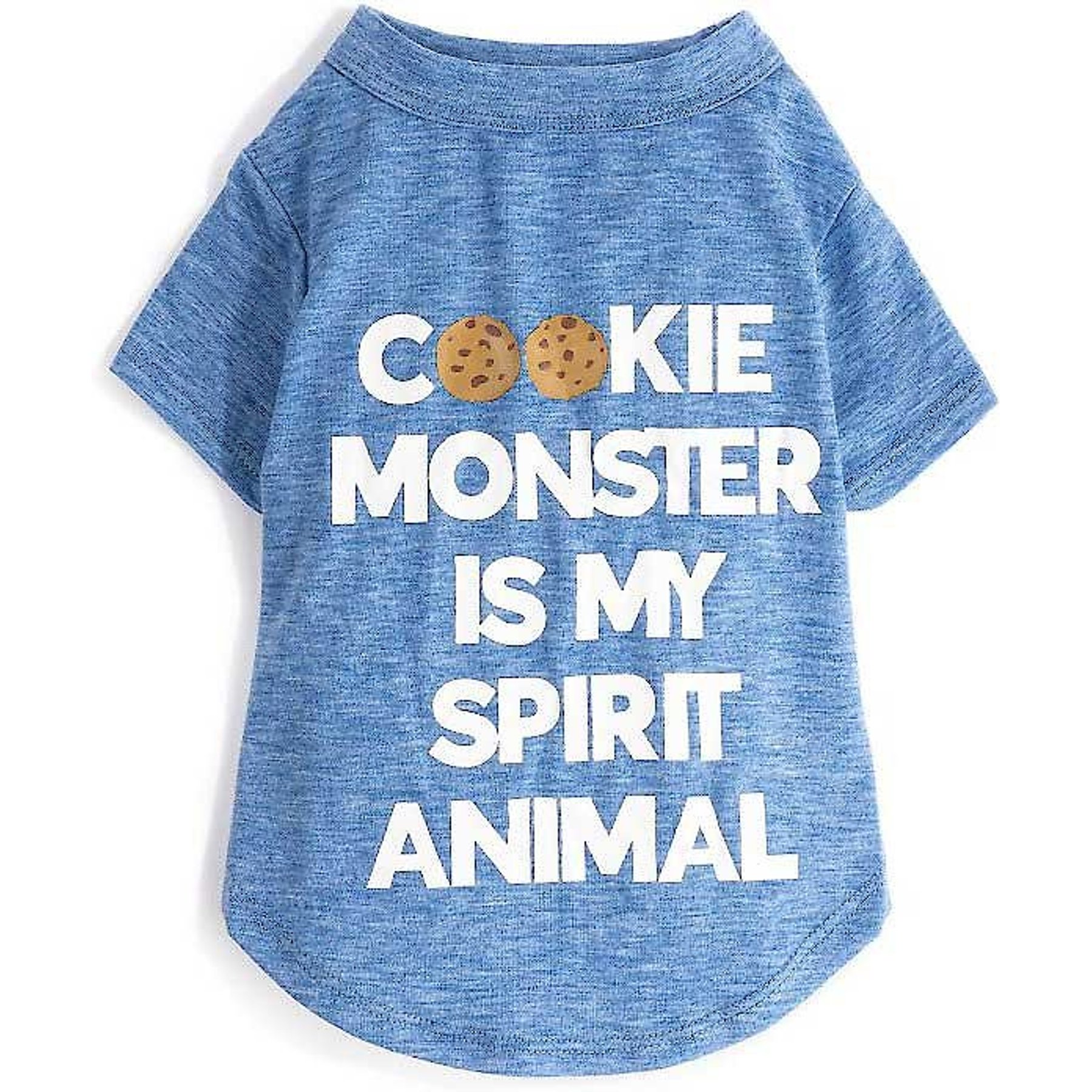 fabdog Cookie Monster Is My Spirit Animal Dog T-Shirt fabdog