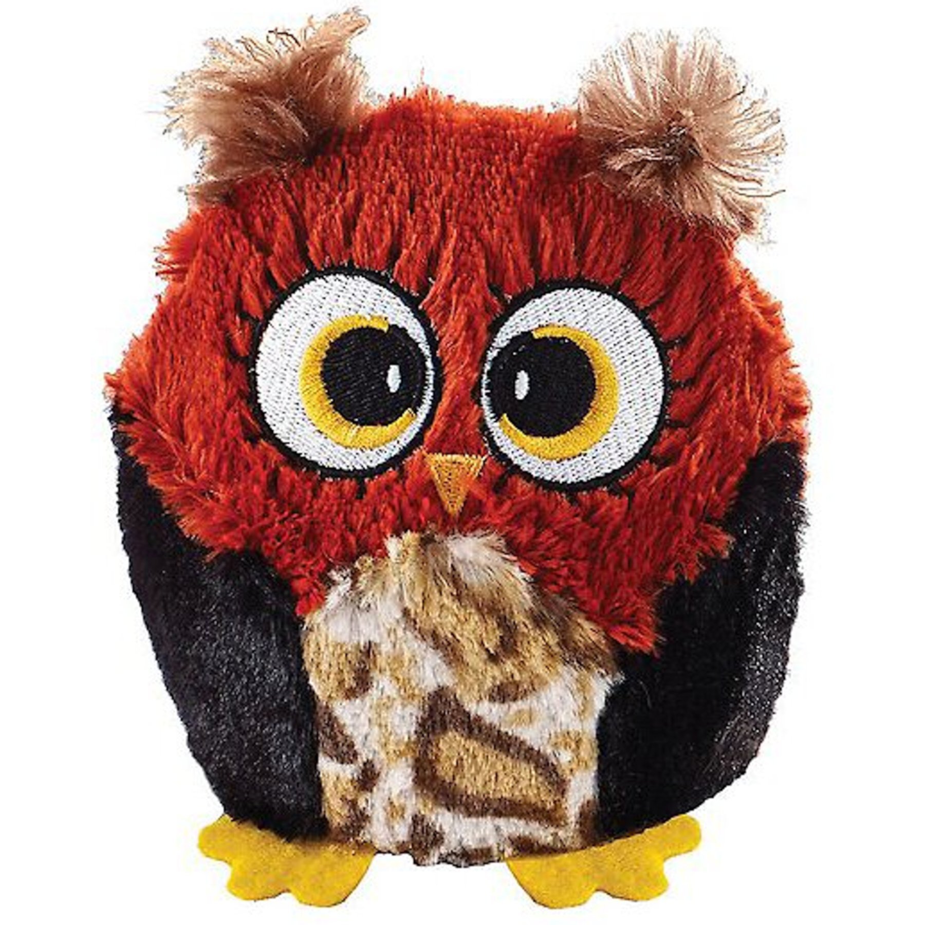 Ethical Pet Hoots Owl Squeaky Plush Dog Toy, Color Varies Ethical Pet