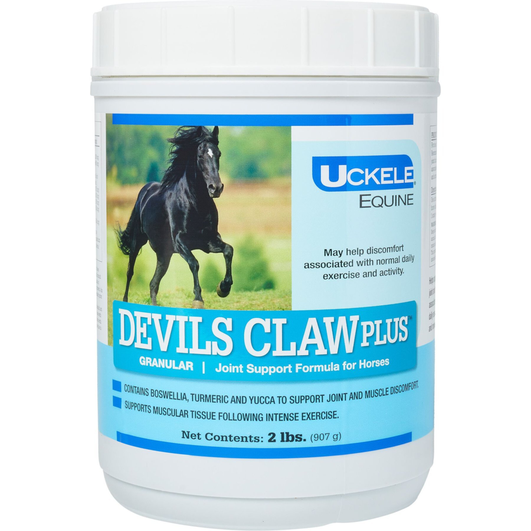 Uckele Devils Claw Plus Powder Horse Supplement, 2-lb jar Uckele