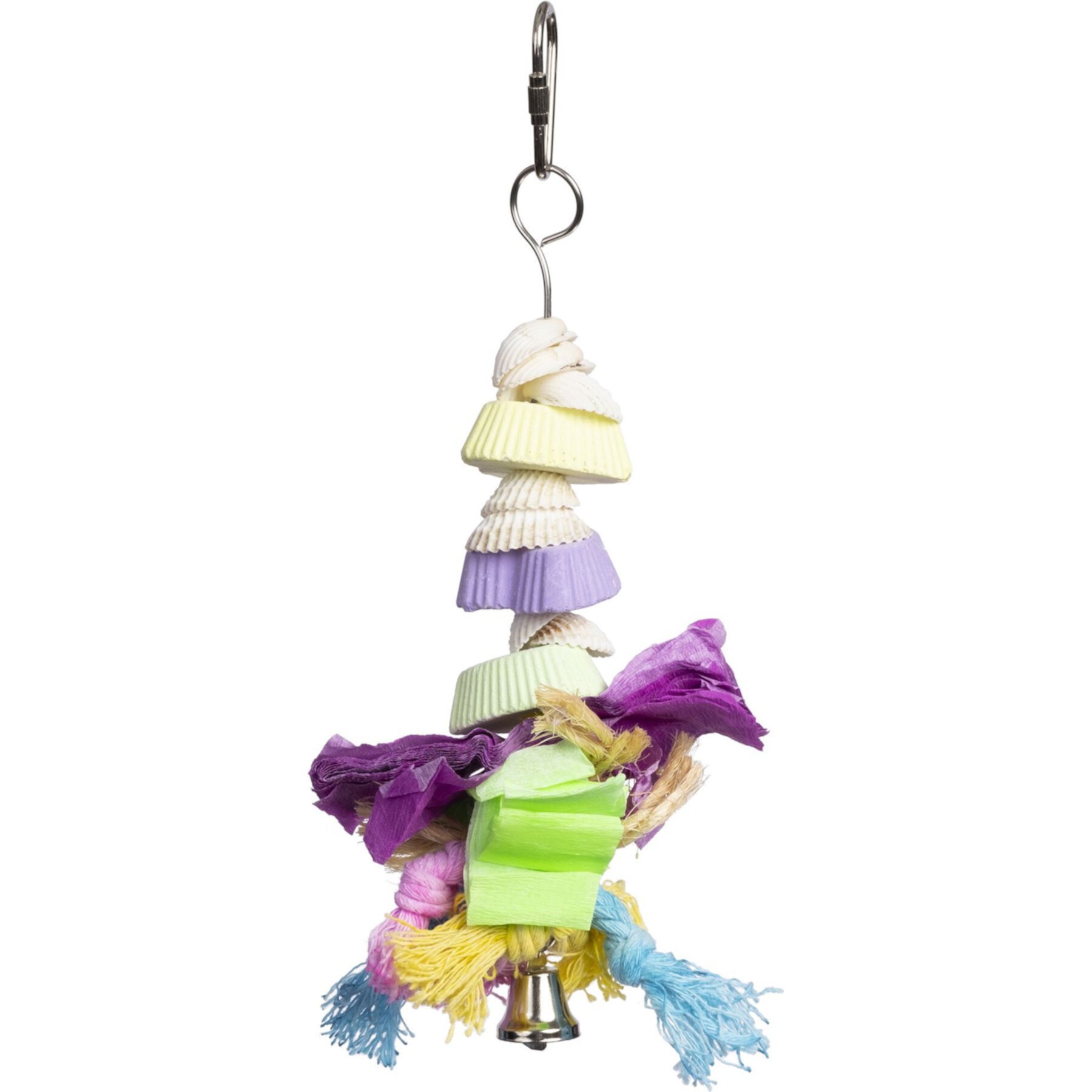 Prevue Pet Products Playfuls Cookies & Knots Bird Toy, Multicolor Prevue Pet Products