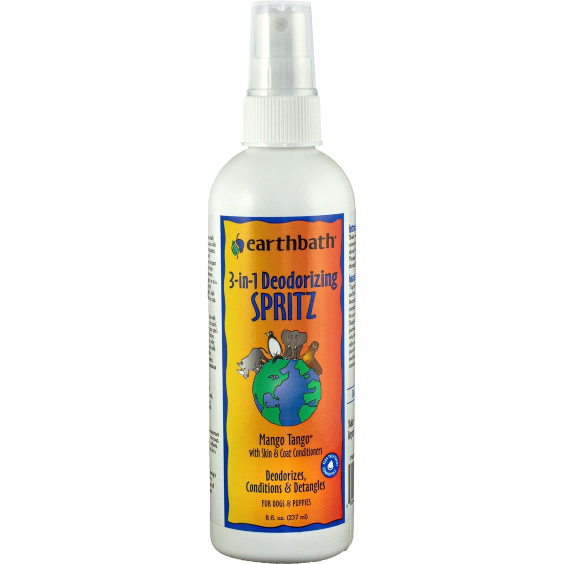 Earthbath Deodorizing Mango Tango Spritz for Dogs earthbath