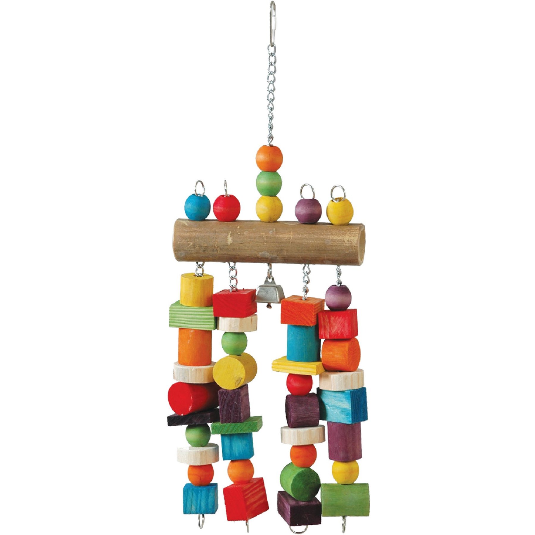 Caitec Featherland Paradise Bamboo Log Bird Toy Caitec