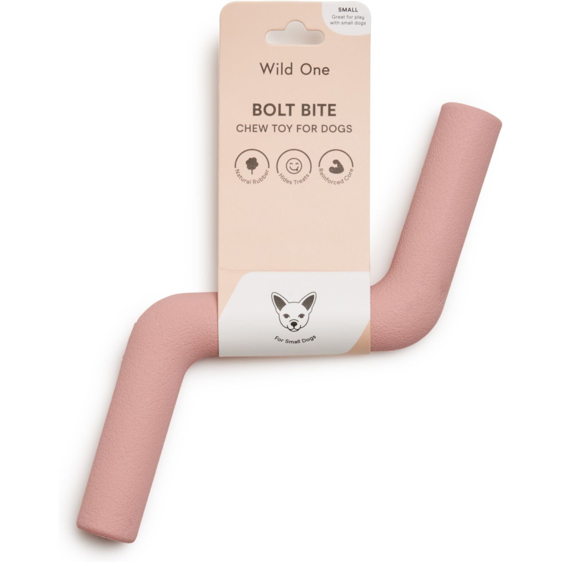 Wild One Bolt Bite Small Chew Dog Toy Wild One