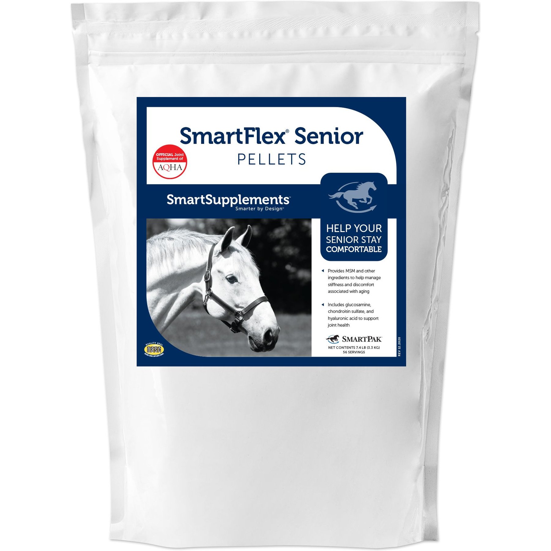 SmartPak SmartSupplements SmartFlex Senior Pellet Horse Joint Supplement Smartpak