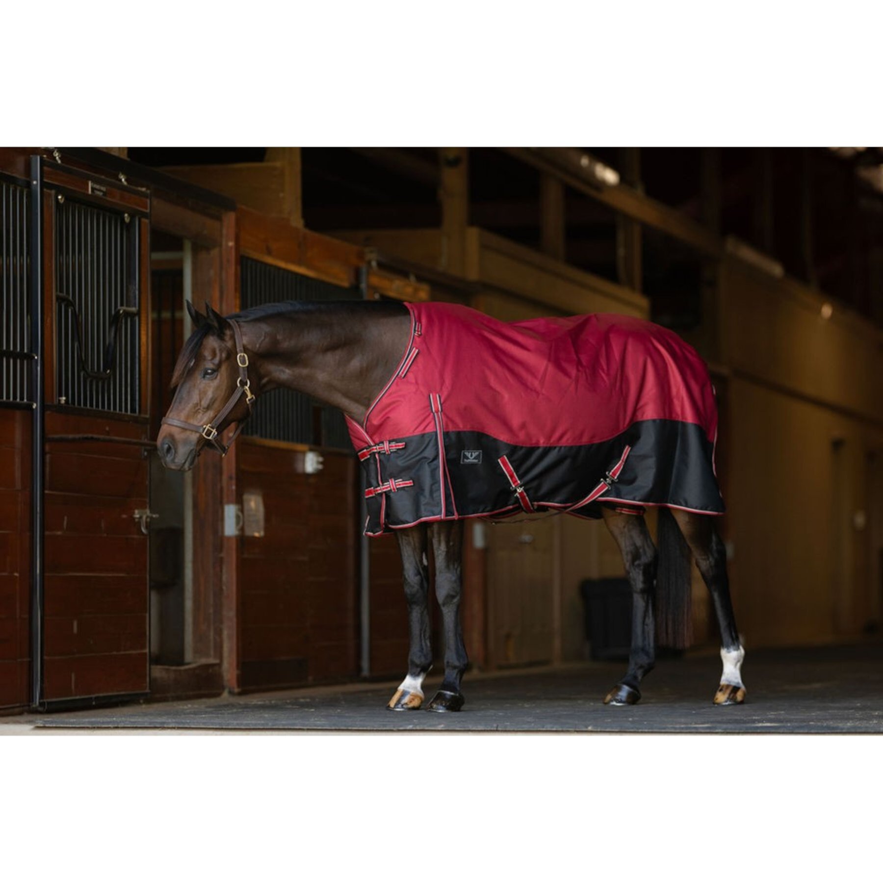 TuffRider 1200D Comfy Fit RipStop Medium Weight Winter Horse Turnout Blanket TuffRider