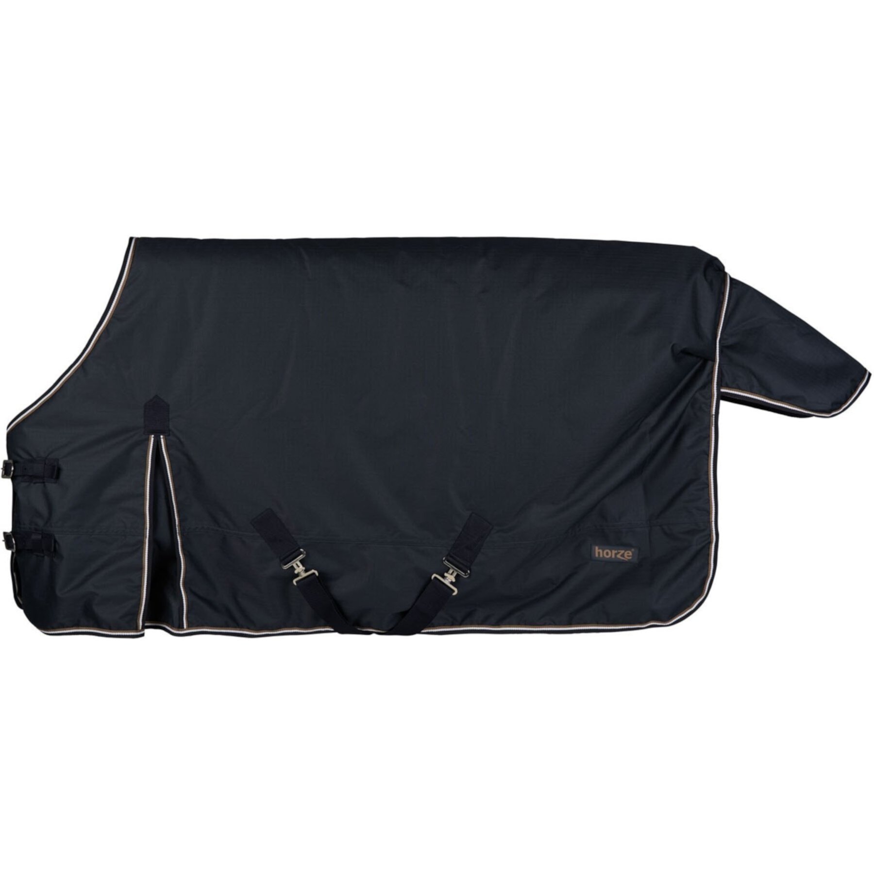 Horze Pony Glasgow Heavyweight 300-g Horse Turnout Blanket, Dark Blue Horze