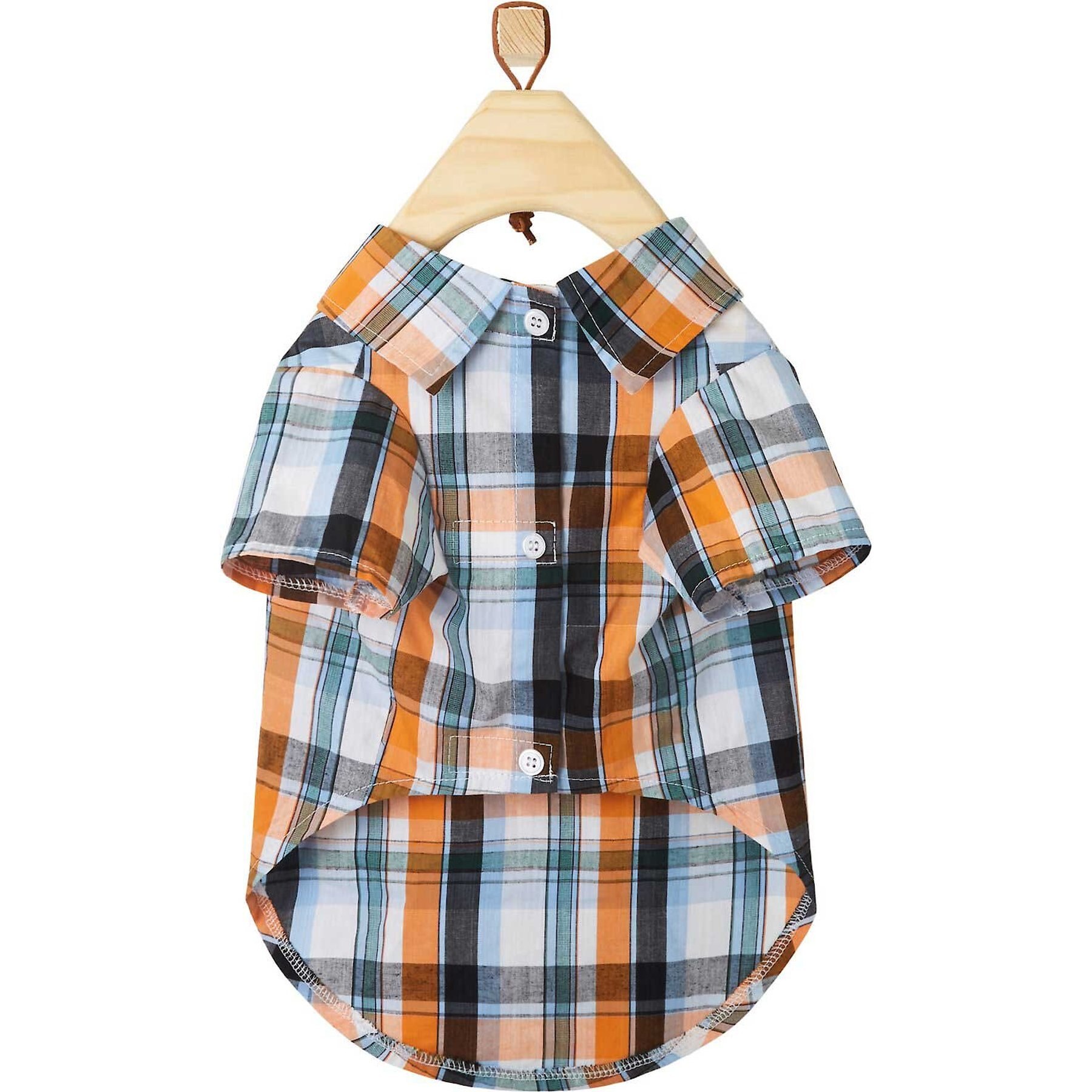 Frisco Plaid Dog & Cat Button Up Shirt Frisco