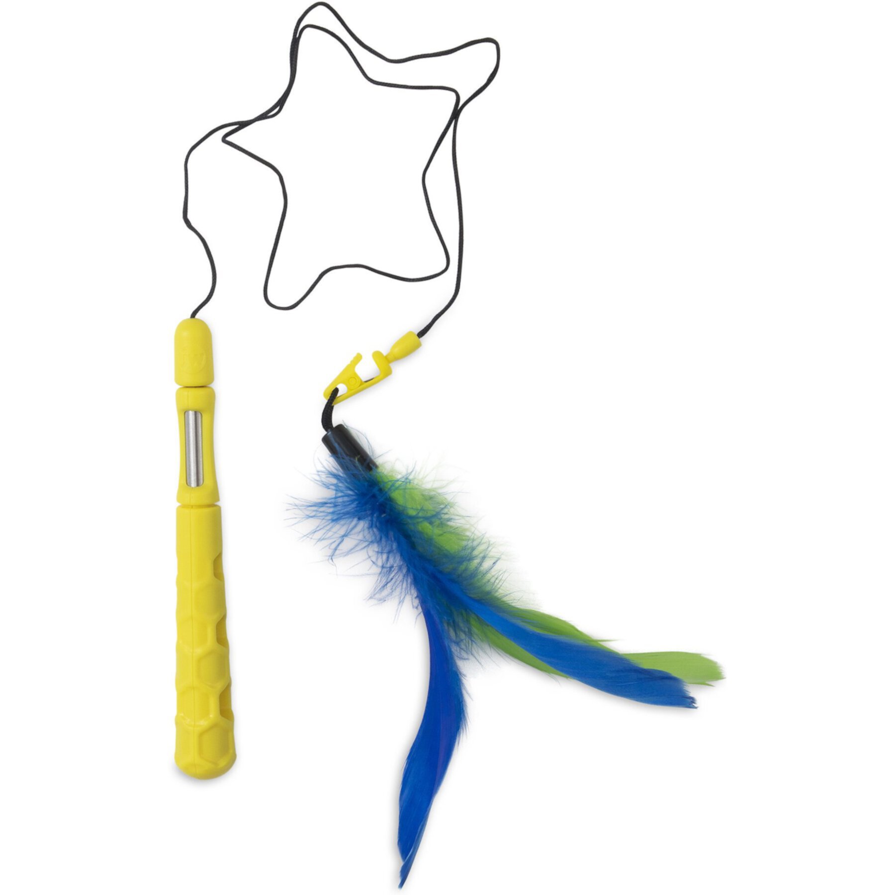 JW Pet Flutter-Ee Feathers Telescopic Wand Cat Toy JW Pet