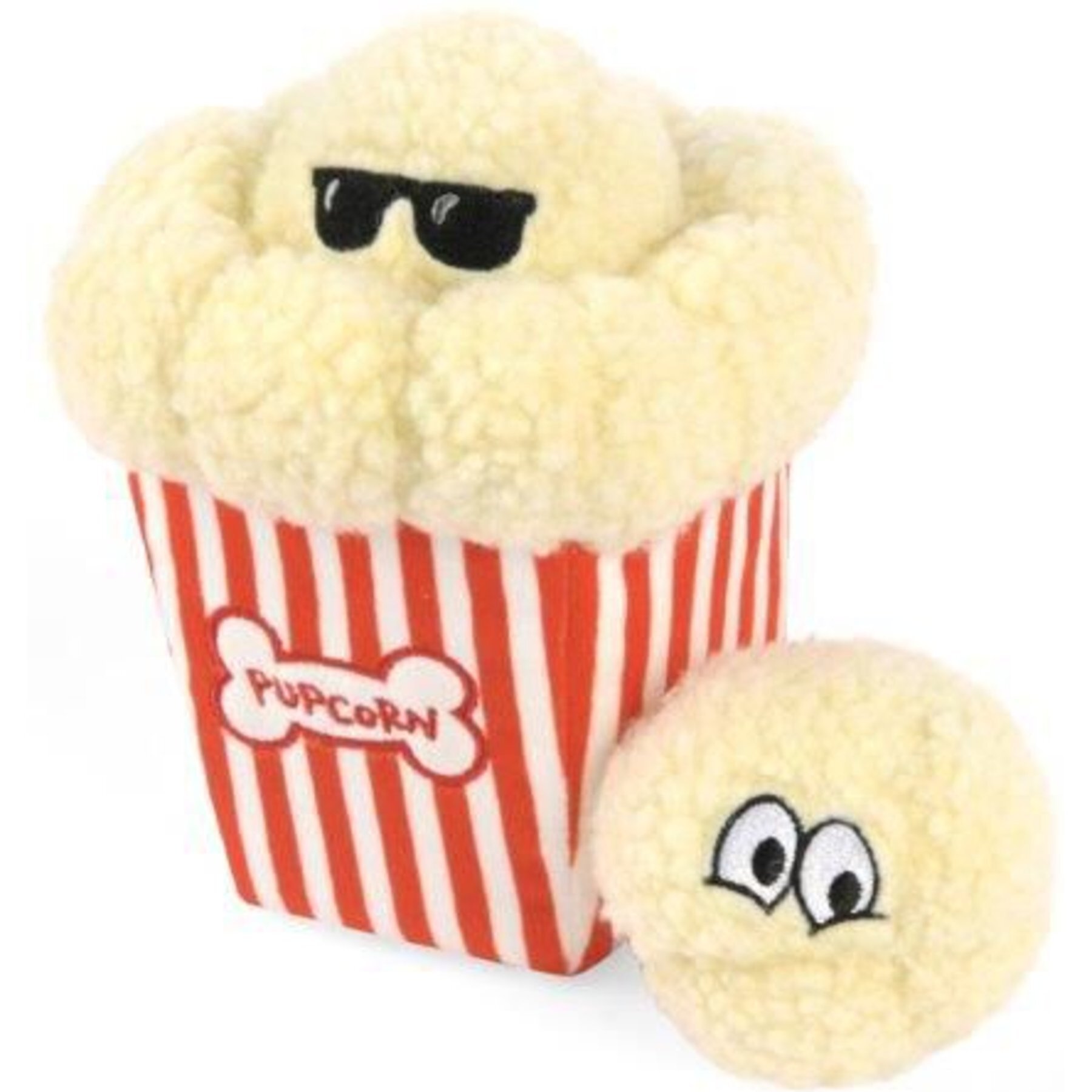 P.L.A.Y. Pet Lifestyle and You Hollywoof Cinema Collection Poppin Pupcorn Plush Squeaky Dog Toy P.L.A.Y. Pet Lifestyle and You