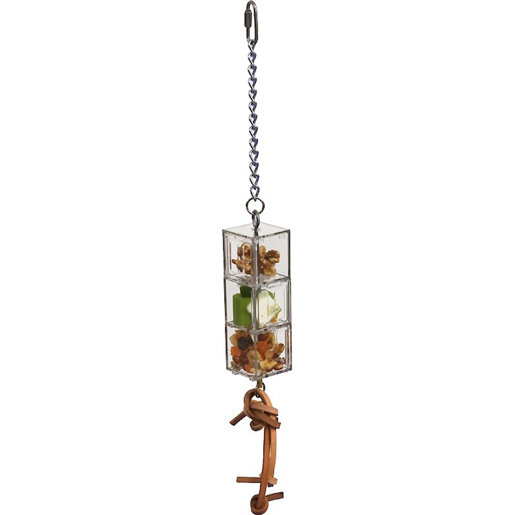 Caitec Featherland Paradise 3 Sliding Doors Bird Toy Caitec