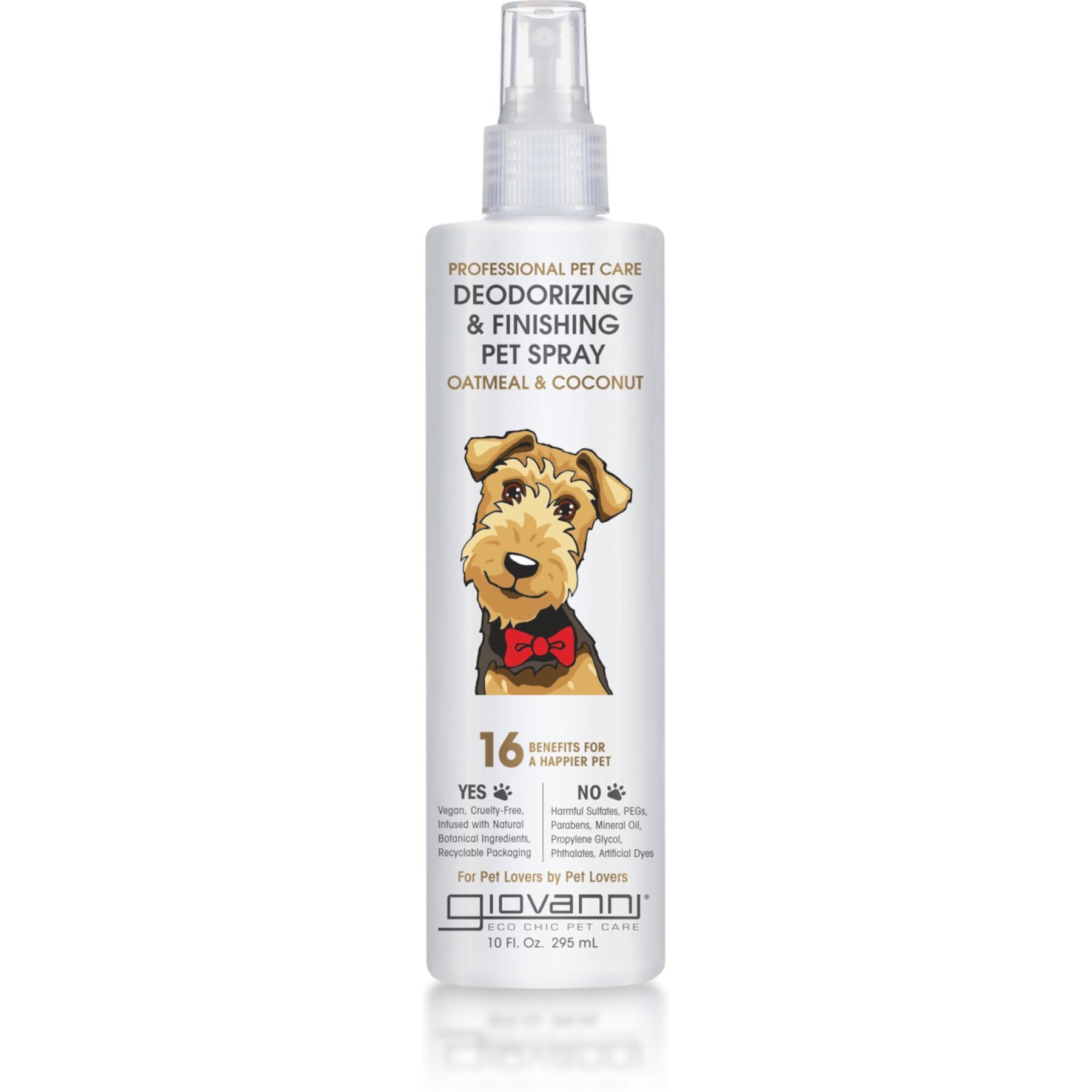 Giovanni Professional Deodorizing & Finishing Oatmeal & Coconut Dog Spray Giovanni