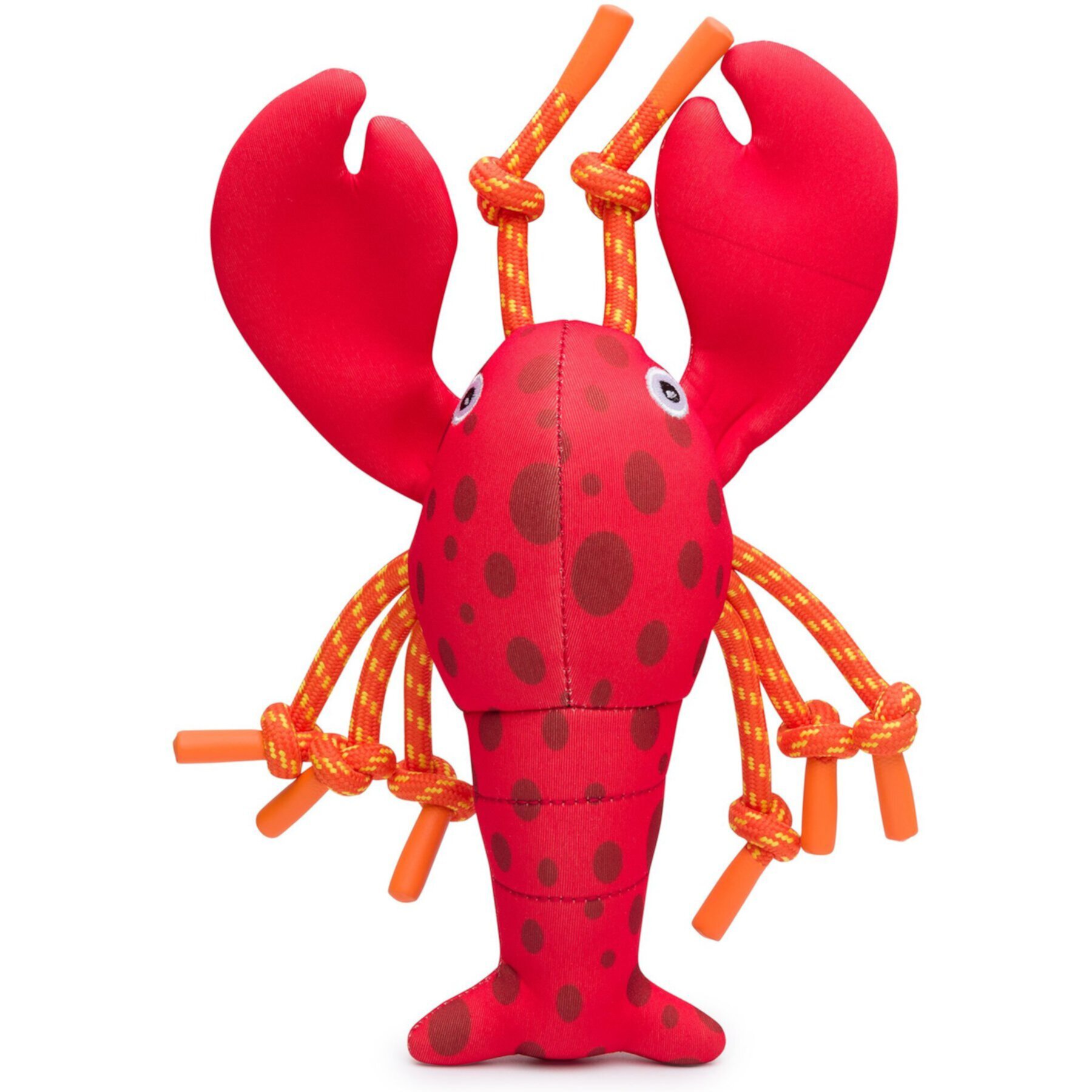 fabdog Lobster Floatie Water Outdoor Plush Dog Toy fabdog