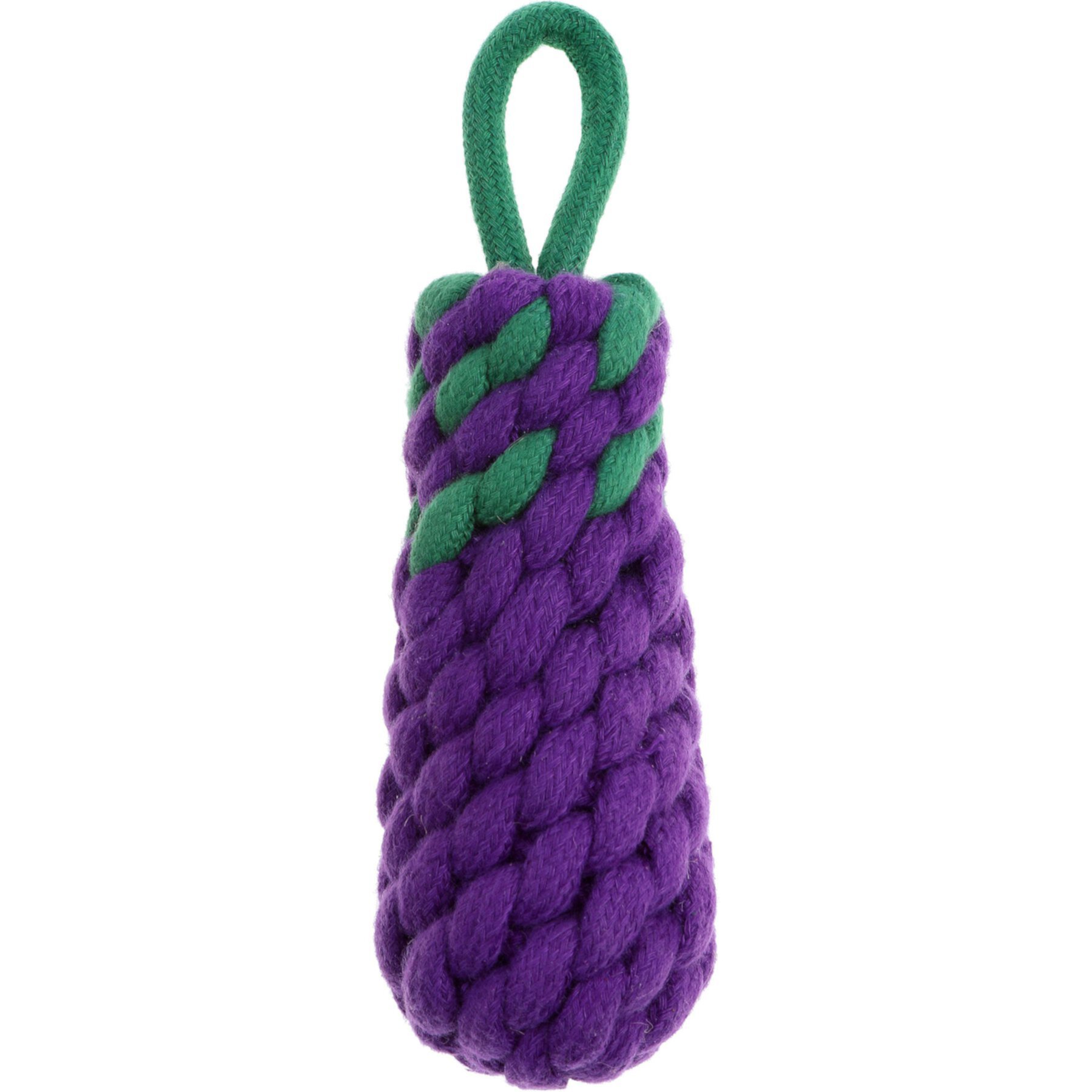 DOOG Country Tails Eggplant Dog Chew Toy, Purple DOOG