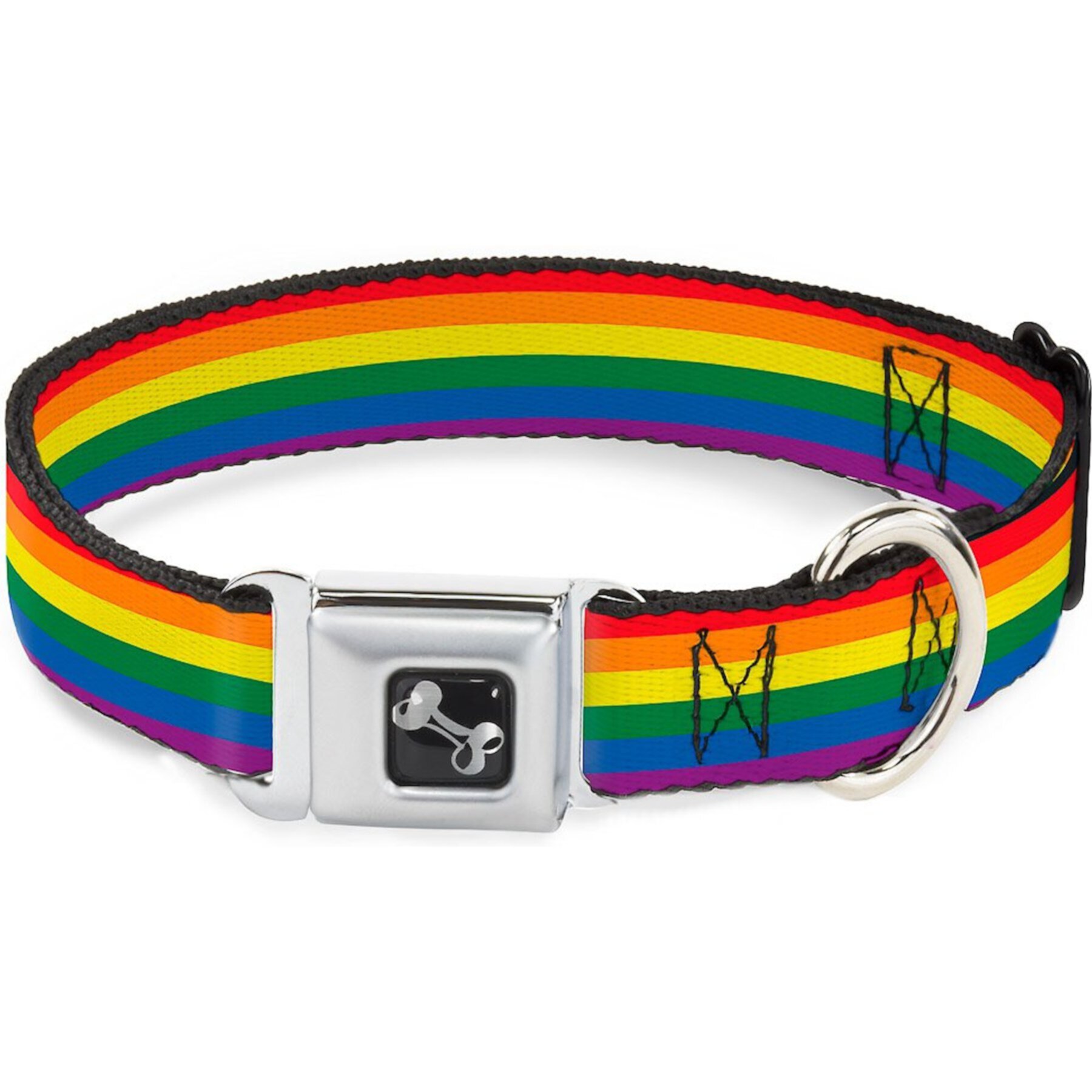 Buckle-Down Pride Dog Collar Buckle-Down