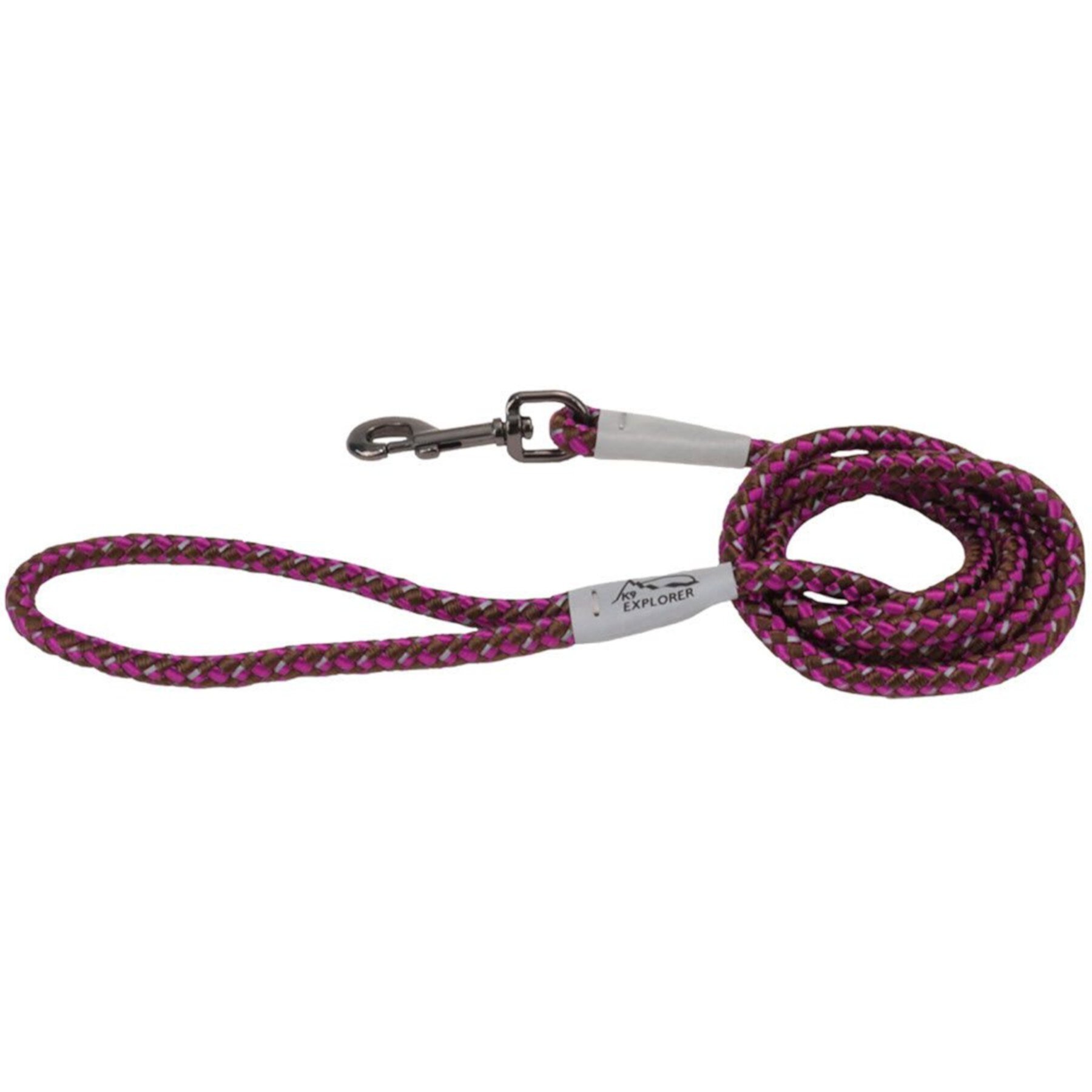 K9 Explorer Reflective Braided Rope Snap Dog Leash K9 Explorer