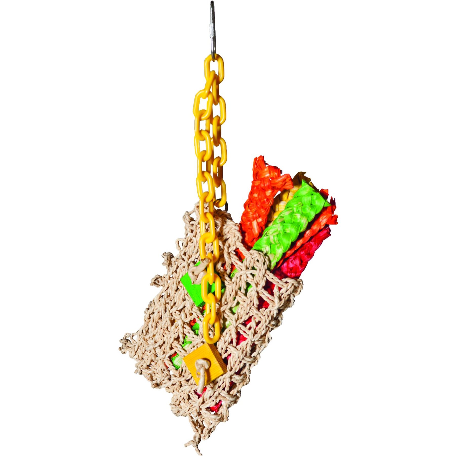 Caitec Featherland Paradise Crunchy Pouch of Straws Bird Toy Caitec