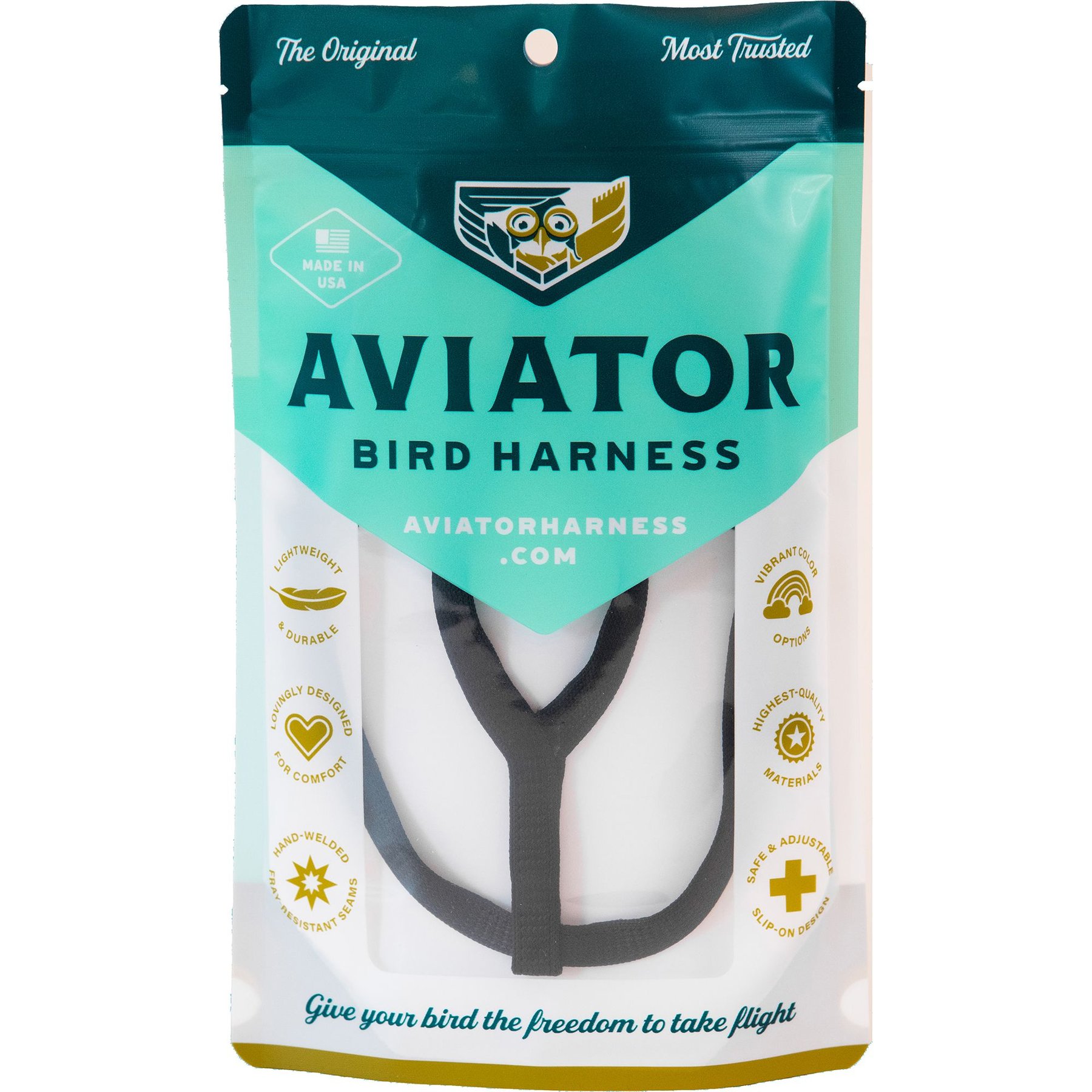 The Aviator Bird Harness & Leash The Aviator