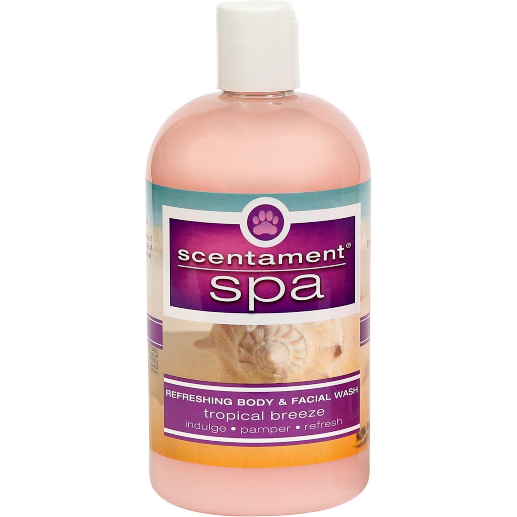 Best Shot Scentament Spa Tropical Breeze Dog & Cat Body & Facial Wash Best Shot