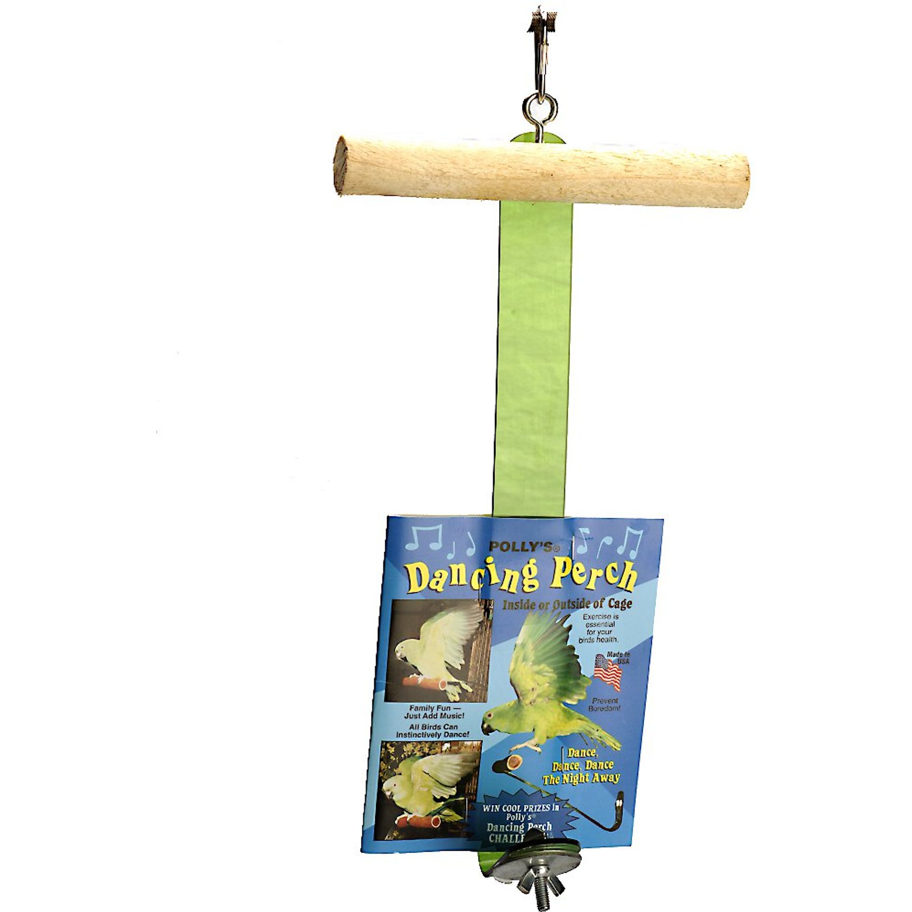 Polly's Pet Products Dancing Bird Perch Polly's Pet Products